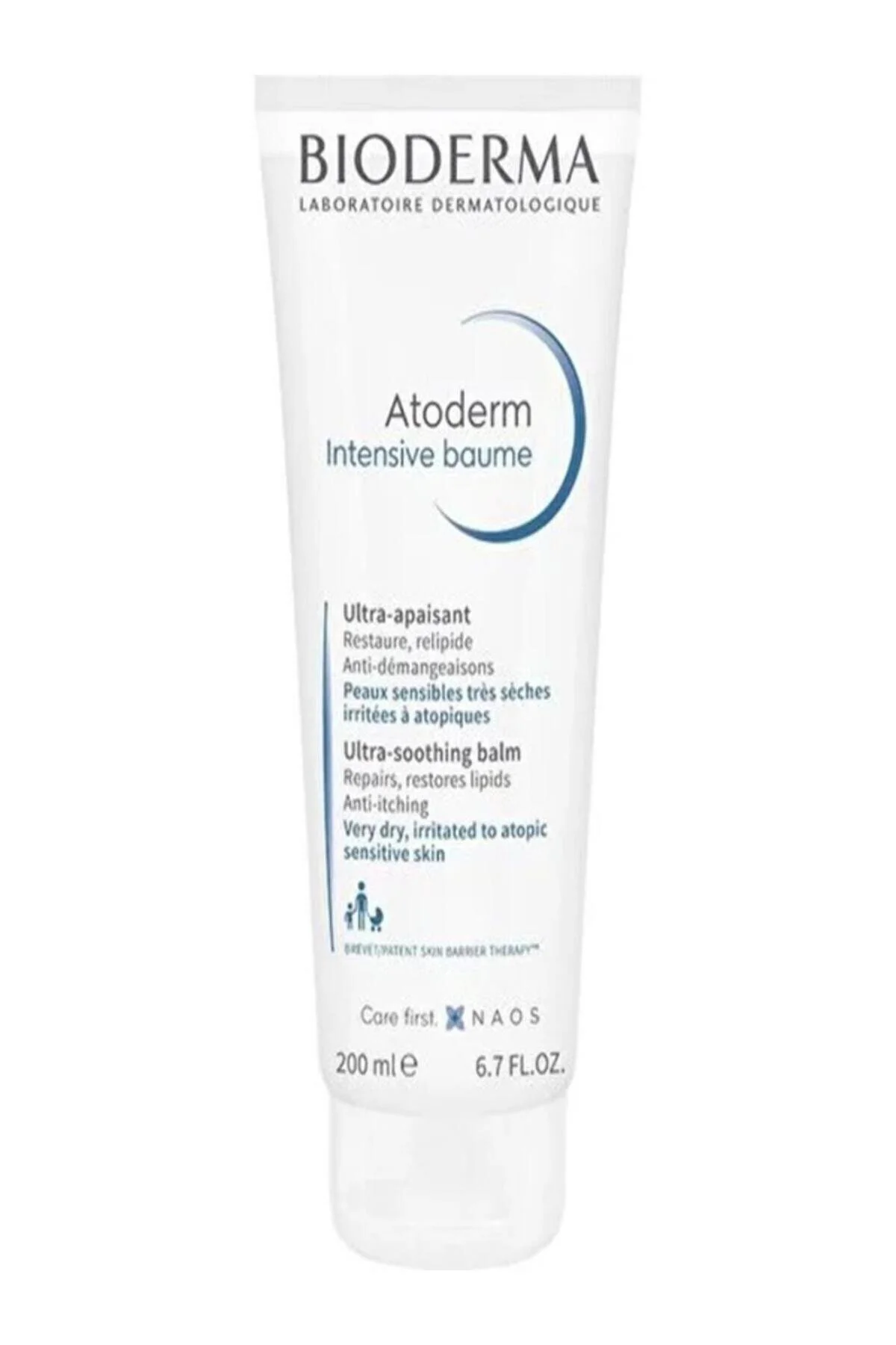 کرم صورت ترمیم کننده پوست مستعد آتوپی شدید آتودرم 200 میل برای بزرگسالان Bioderma
