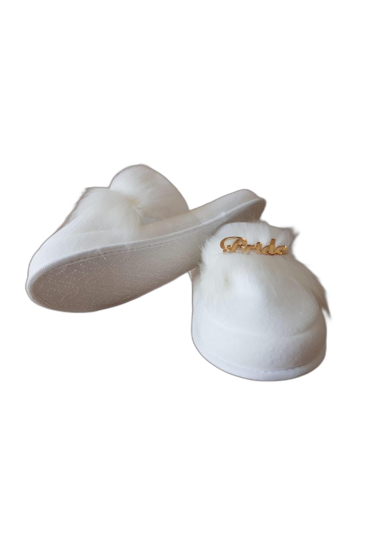 دمپایی زنانه حوله عروس اورجینال GC