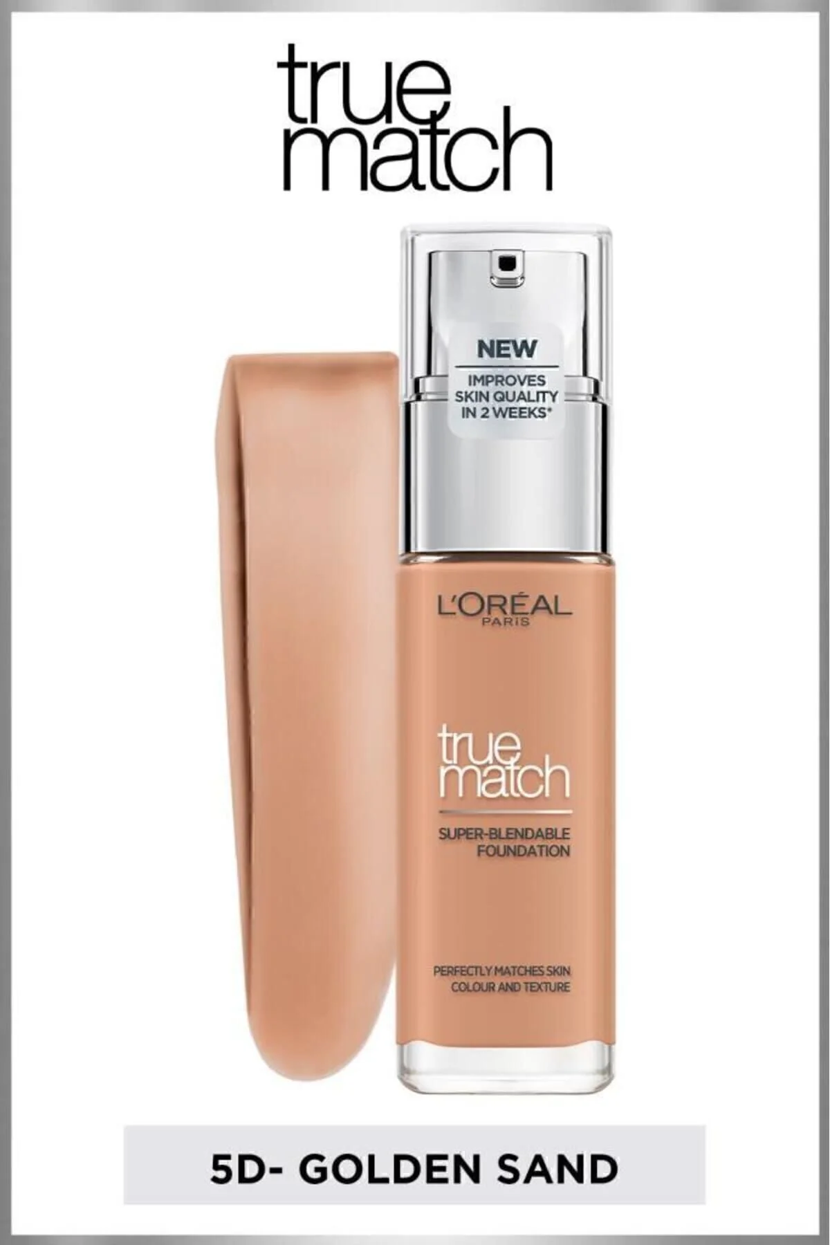L'Oreal Paris پایه ثابت کننده صحیح لورآل پاریس 5D شن معدنی