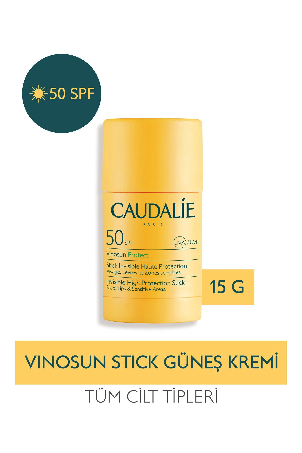 Caudalie ضدآفتاب مخفی وینوسان پروتکت با SPF 50+