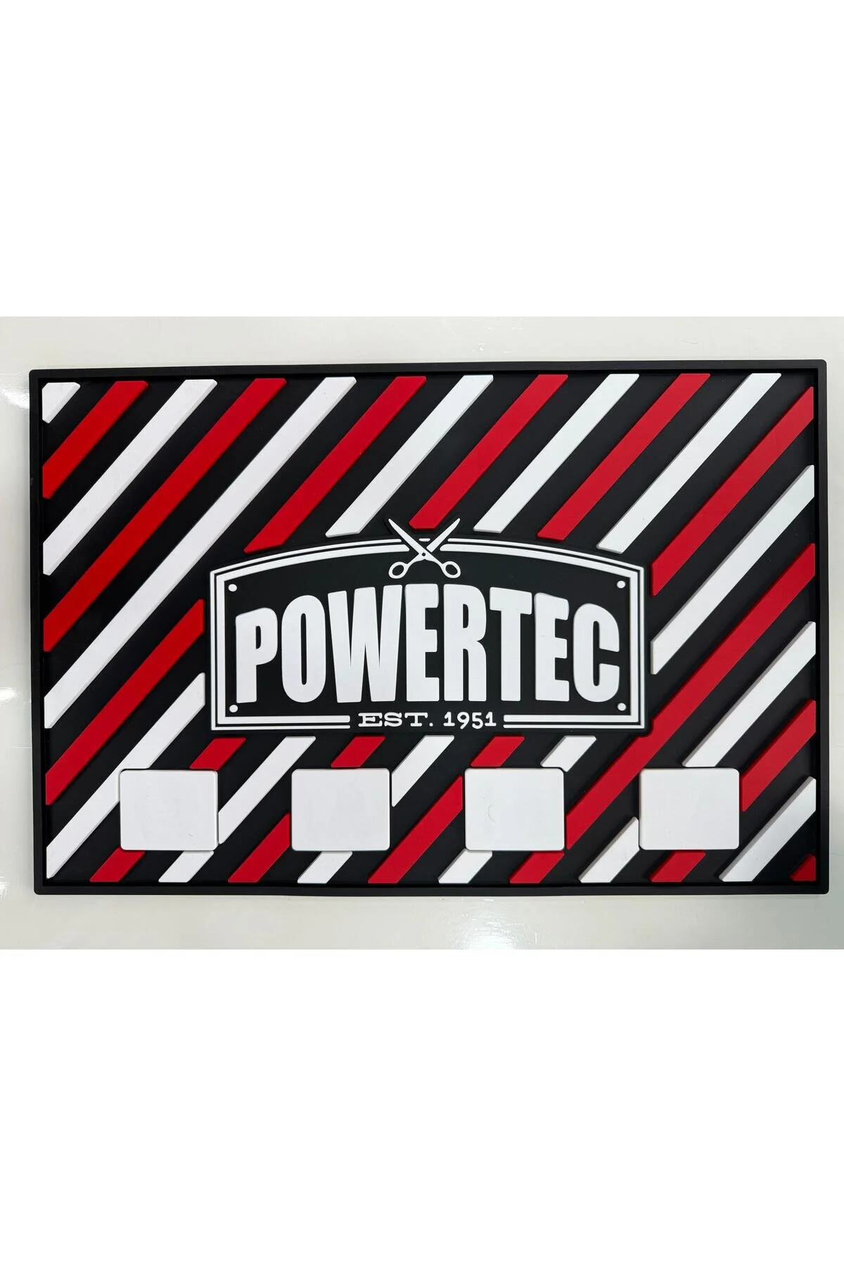 لوازم جانبی اصلاح W20 COUNTERTOP مغناطیسی بدون لغزش سیلیکونی برای آرایشگاه و پاورتک Powertec