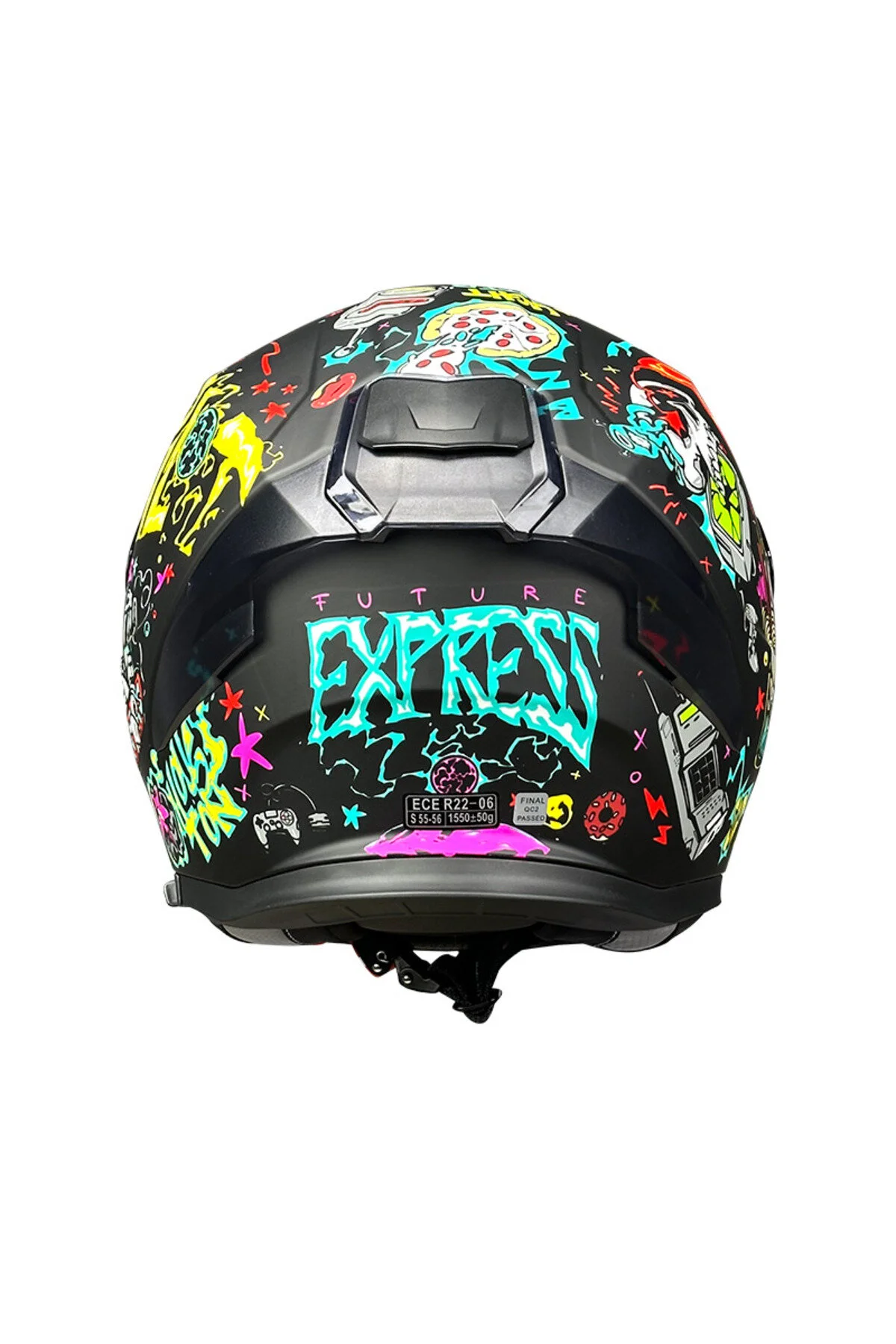 کلاه کاسکت موتورسیکلت مشکی ALPHA SV EXPRESS FULL FACE Pilot