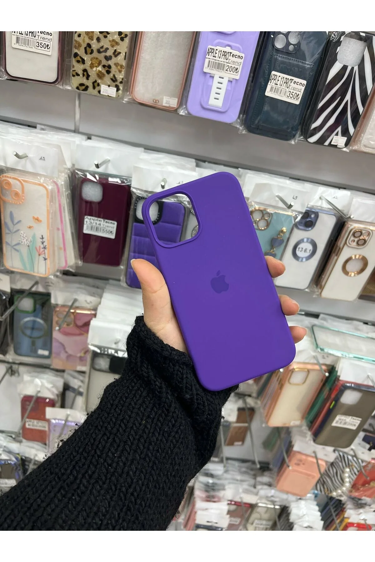 کاور و قاب APPLE IPHONE 12 PRO MAX سازگار با پایین پوشیده شده راه اندازی مخملی داخل TECNOTREND