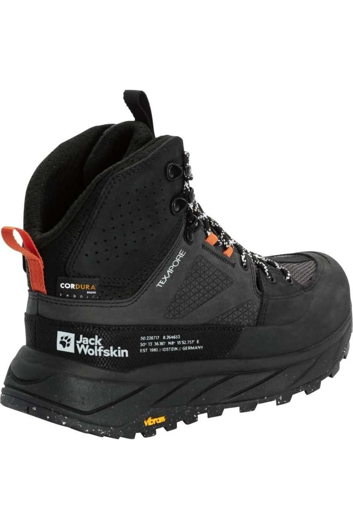 بوت پوتین Sportdoor مشکی زنانه TERRAQUEST TEXAPORE جک ولف اسکین Jack Wolfskin