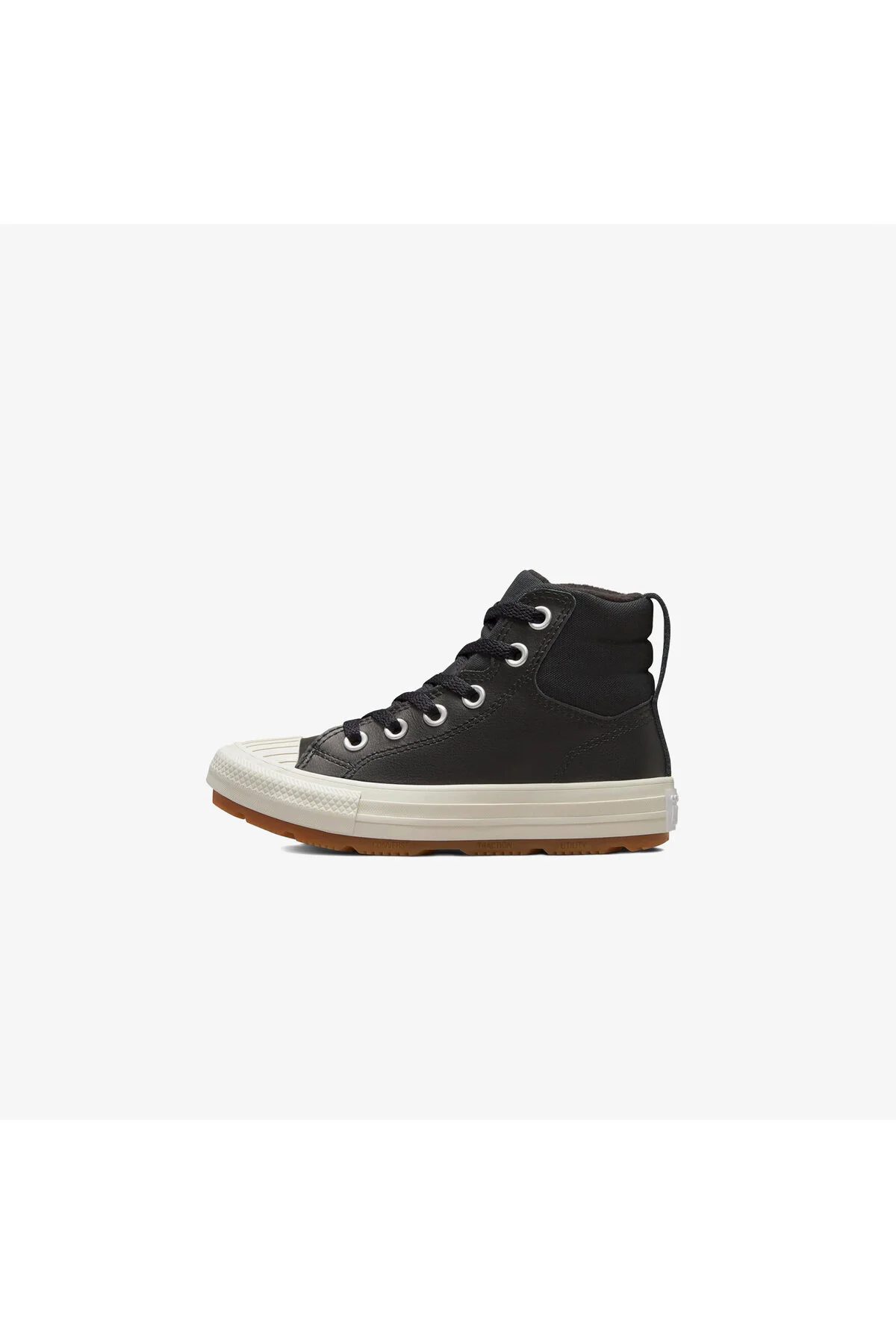 چکمه و بوت های چرمی مشکی بچه گانه چاک تیلور آل استار برکشایر کانورس Converse
