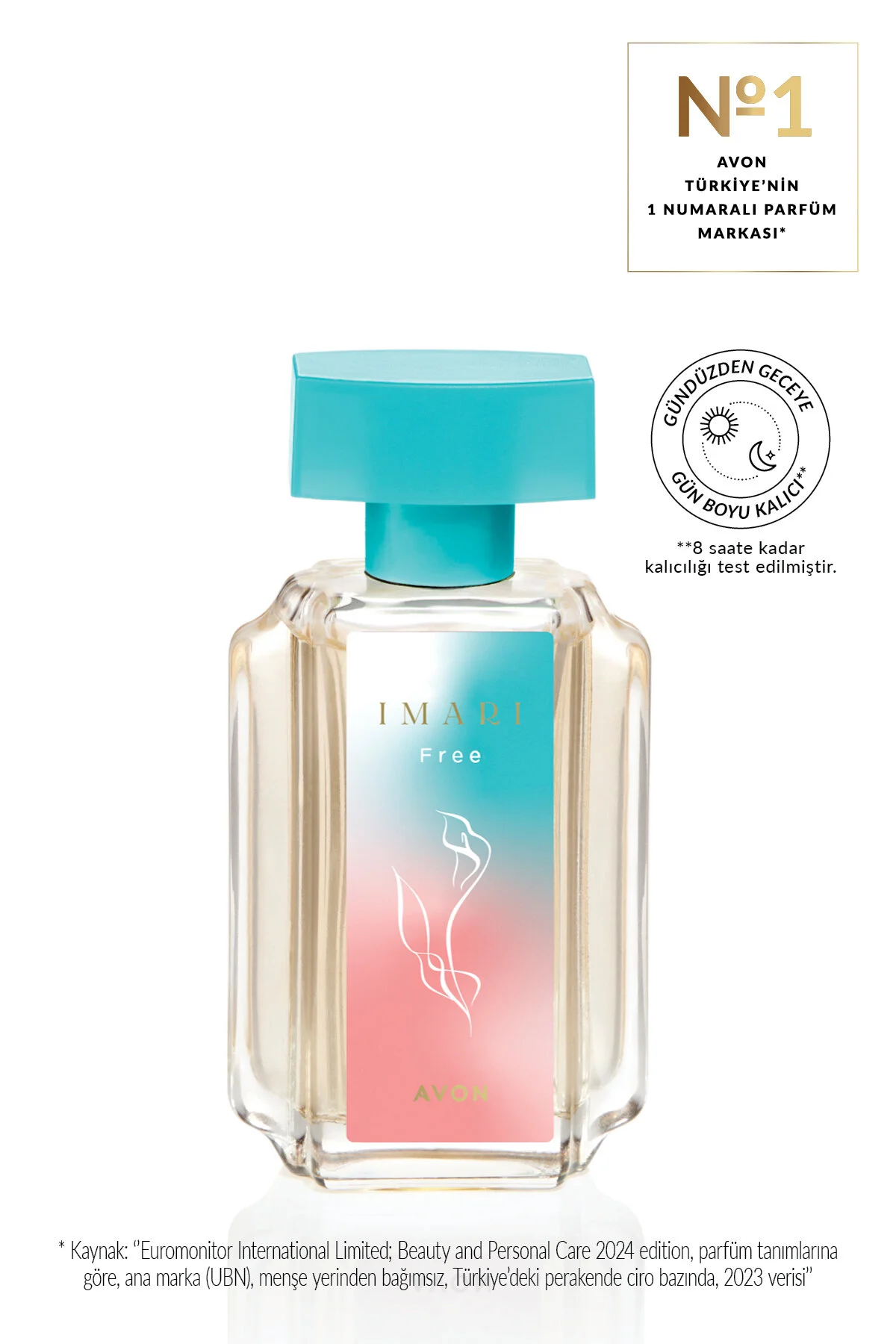عطر زنانه ایوان ایماری فری حجم 50 میلی لیتر آون Avon