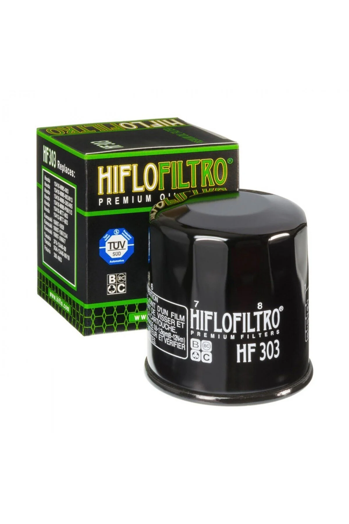 لوازم یدکی موتورسیکلت فیلتر روغن کاوازاکی Z650 ABS SE ER650 20 Hiflo