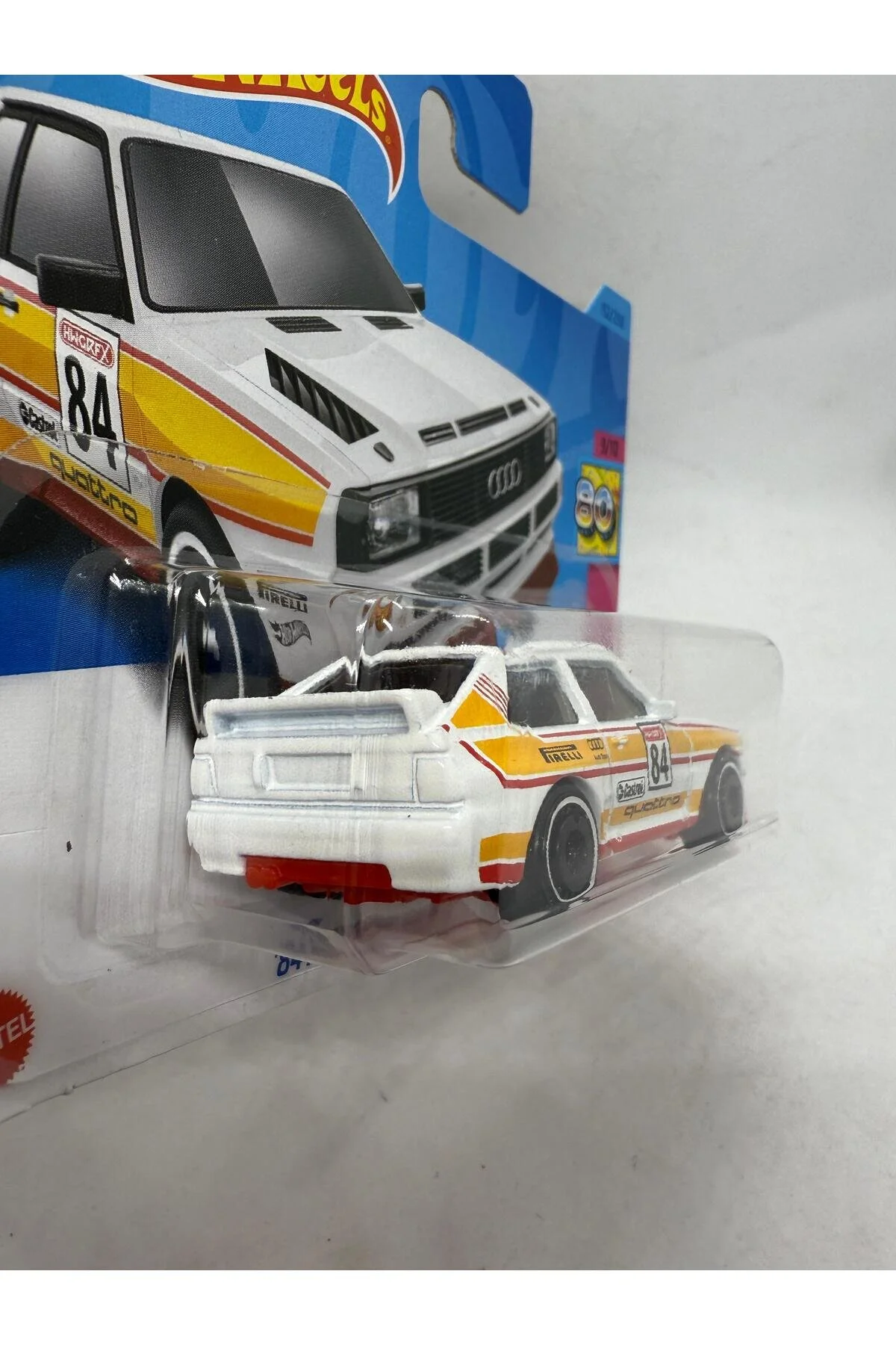 ماشین اسباب بازی 84 AUDI SPORT QUATTRO سفید HOT WHEELS