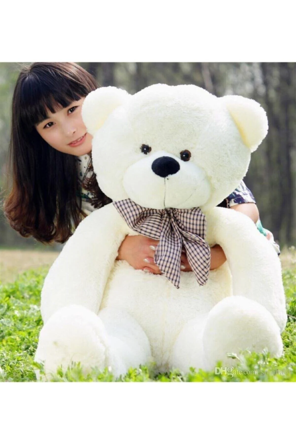 اسباب بازی های پشمی پاپیون رنگارنگ خرس عروسکی 90 سانتی متری 100% محلی Pandamkee
