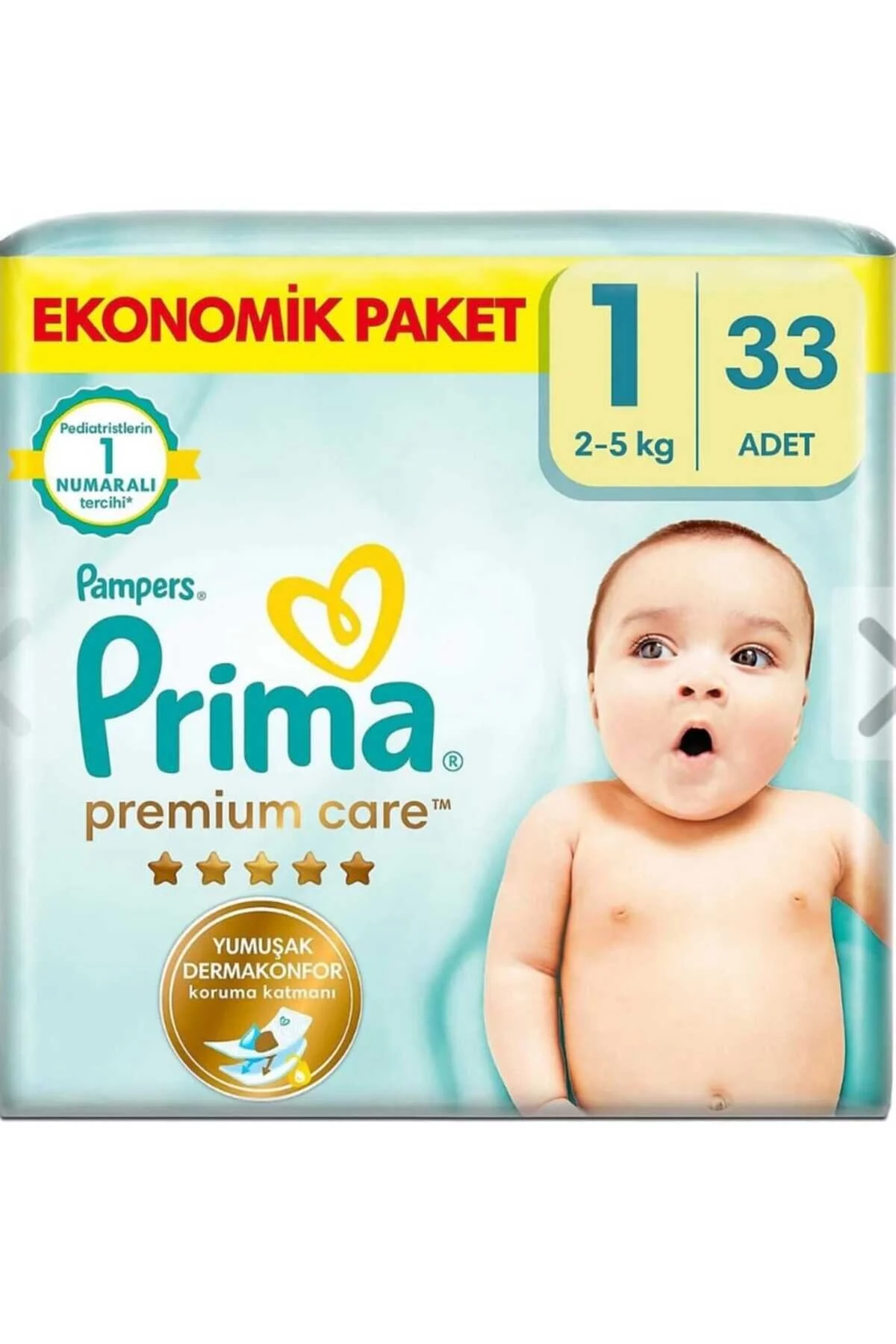 پوشک بچه PREMCARE NEWOGAN TWIN PACK 33 تیکه اورجینال Prima