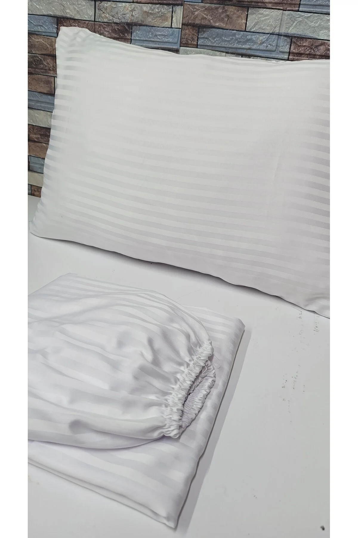 ست ملحفه یک نفره برگه های تایر ساتن 100X200 و 120X200 Gasel Home