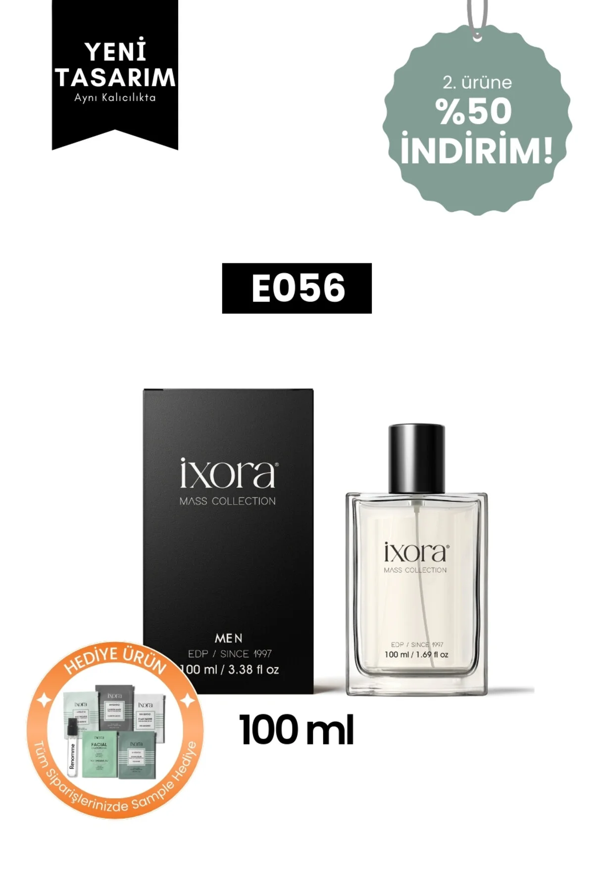 عطر E056 INTEL او مردانه 100 میل ادوپرفیوم اکسورا Ixora