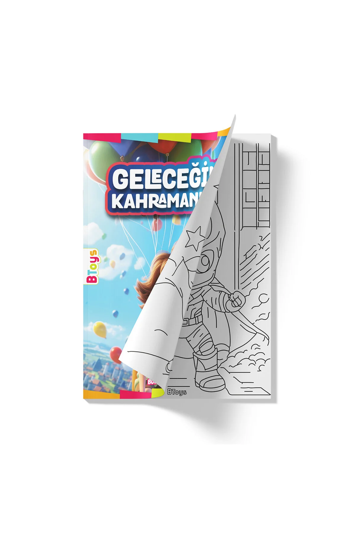 کتاب های رنگ آمیزی قهرمانان آینده 24 صفحه BToys