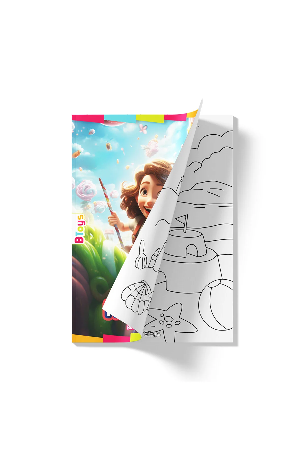 کتاب های رنگ آمیزی فصول 32 صفحه BToys