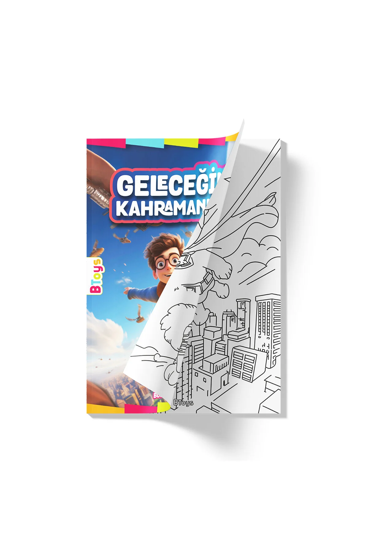 کتاب های رنگ آمیزی قهرمانان آینده 32 صفحه BToys