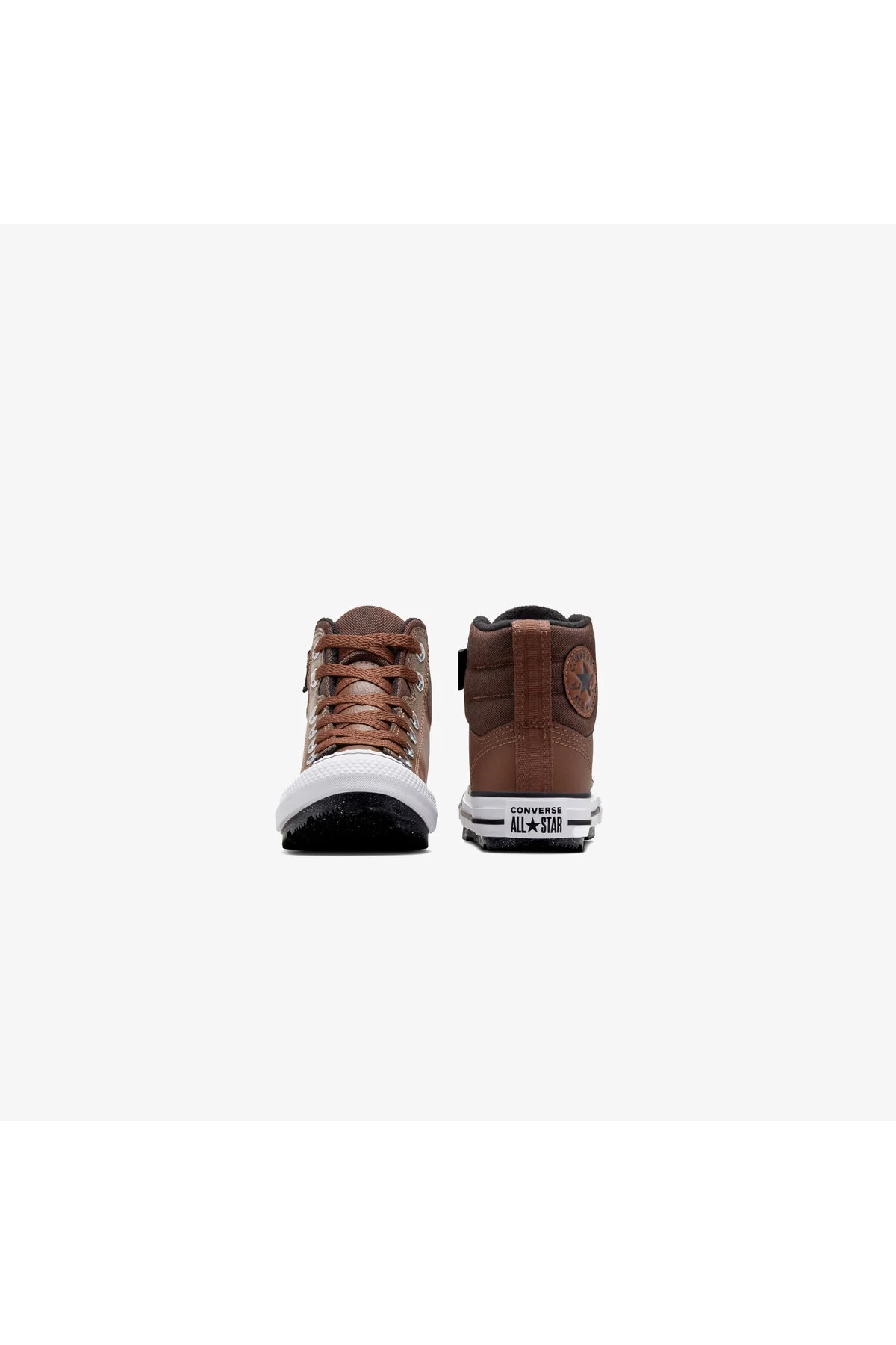 چکمه و بوت های چرم قهوه ای بچه گانه برکشایر آل استار چاک تیلور کانورس Converse