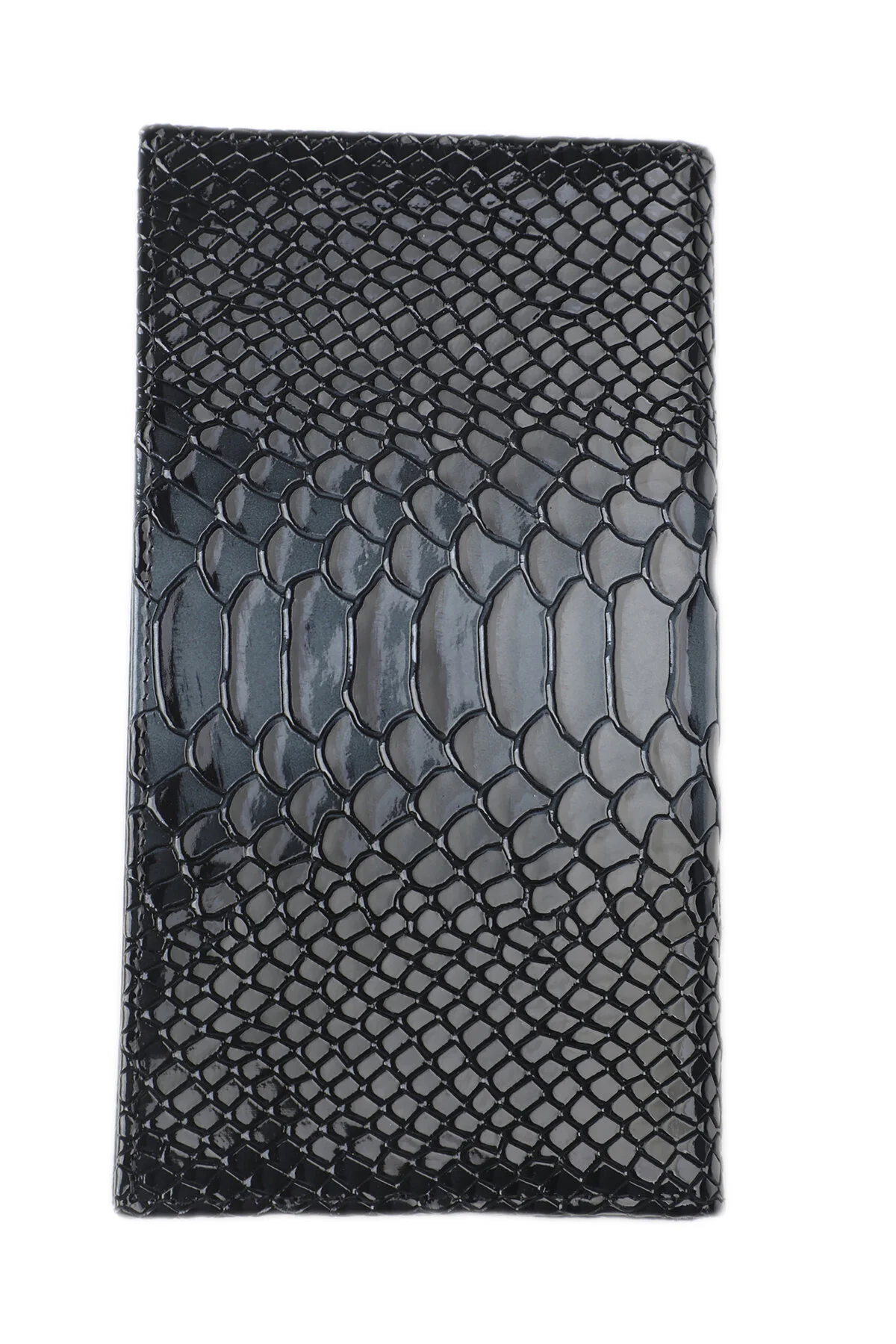 کیف پول مردانه یک کلاس اصلی چرمی با رنگ آمیخته خاکستری 17.8X10X2 سانتی متر Aclass