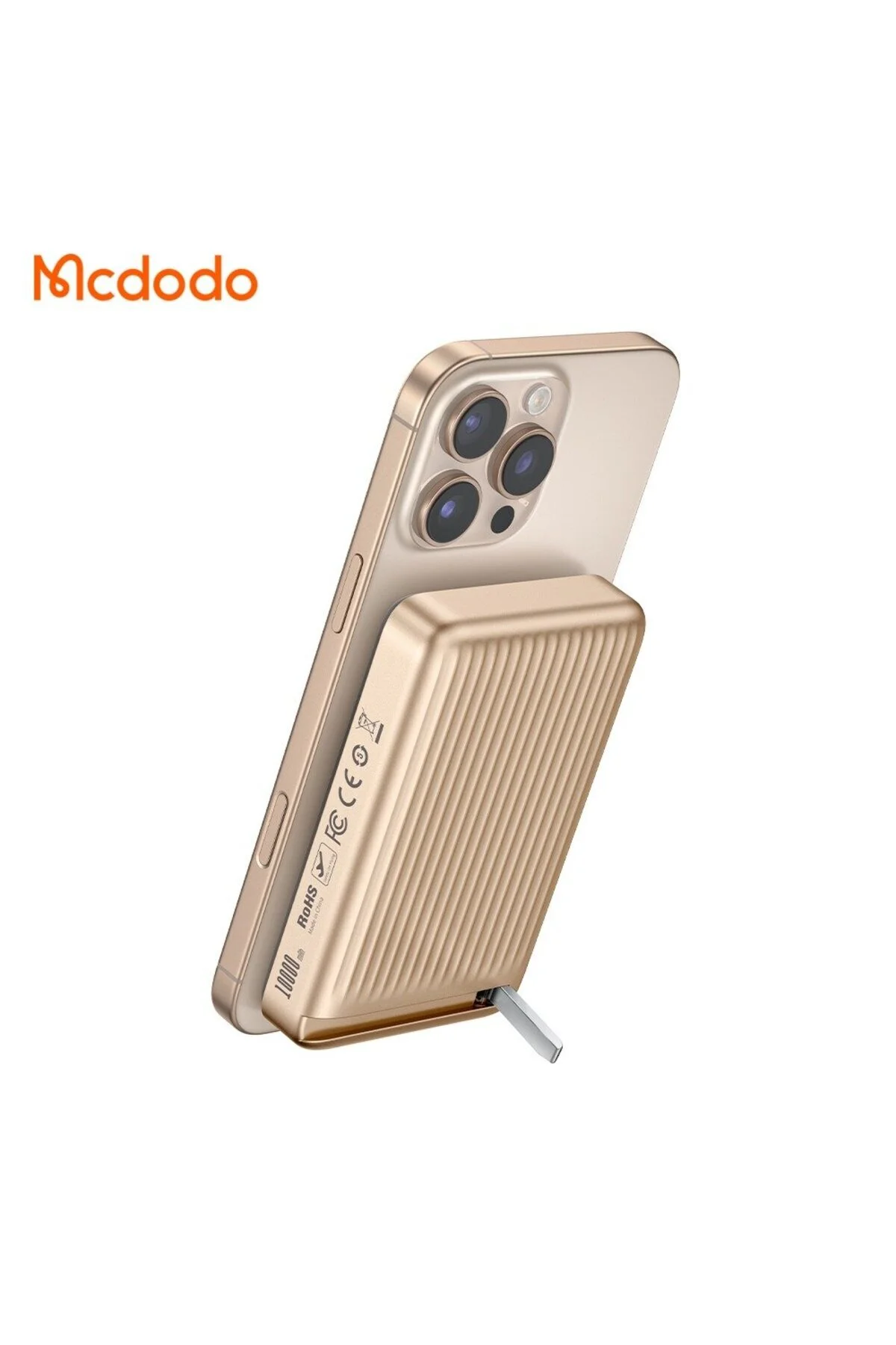 شارژر بی سیم MC 7812 10 000 MAH 30 W QI2 MAGSAFE POWERBANK TITANIUM Mcdodo