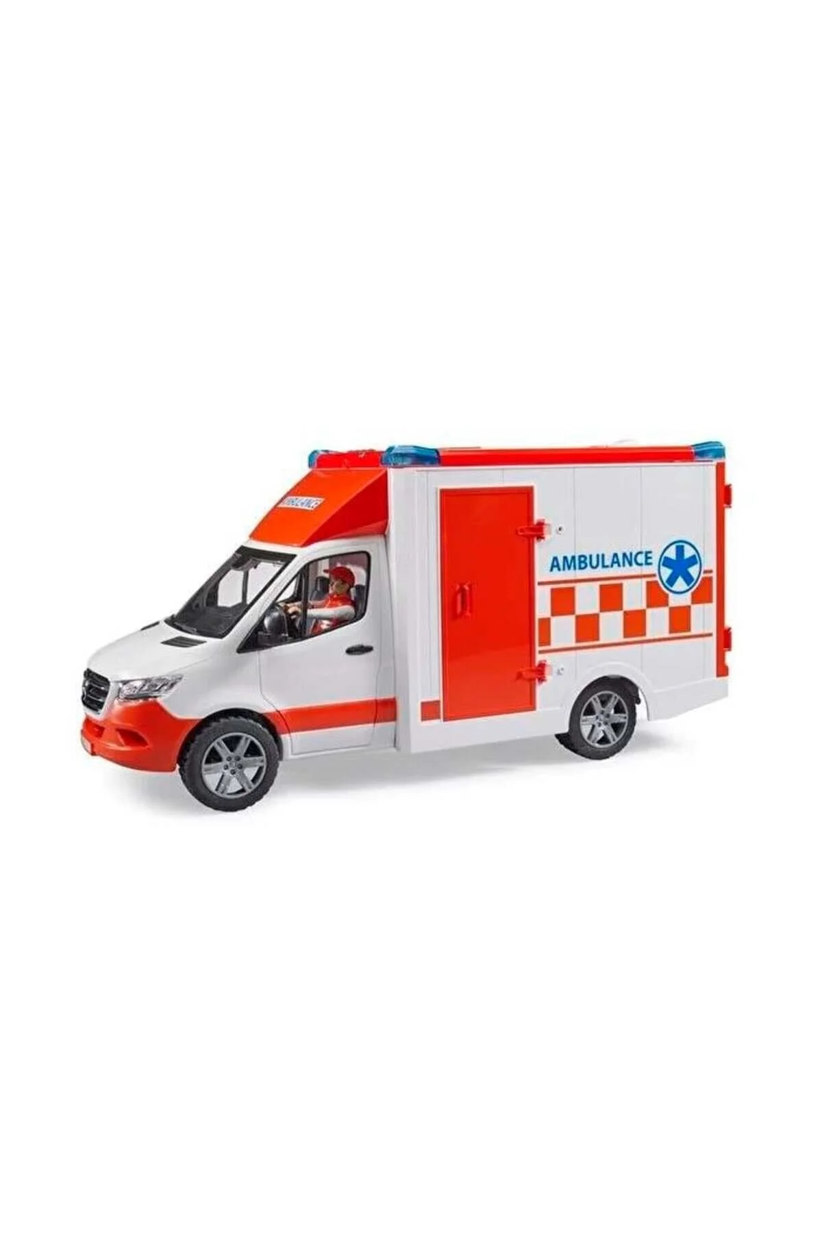 ماشین اسباب بازی AMBULANTA BUDER مرسدس بنز اورجینال Bruder