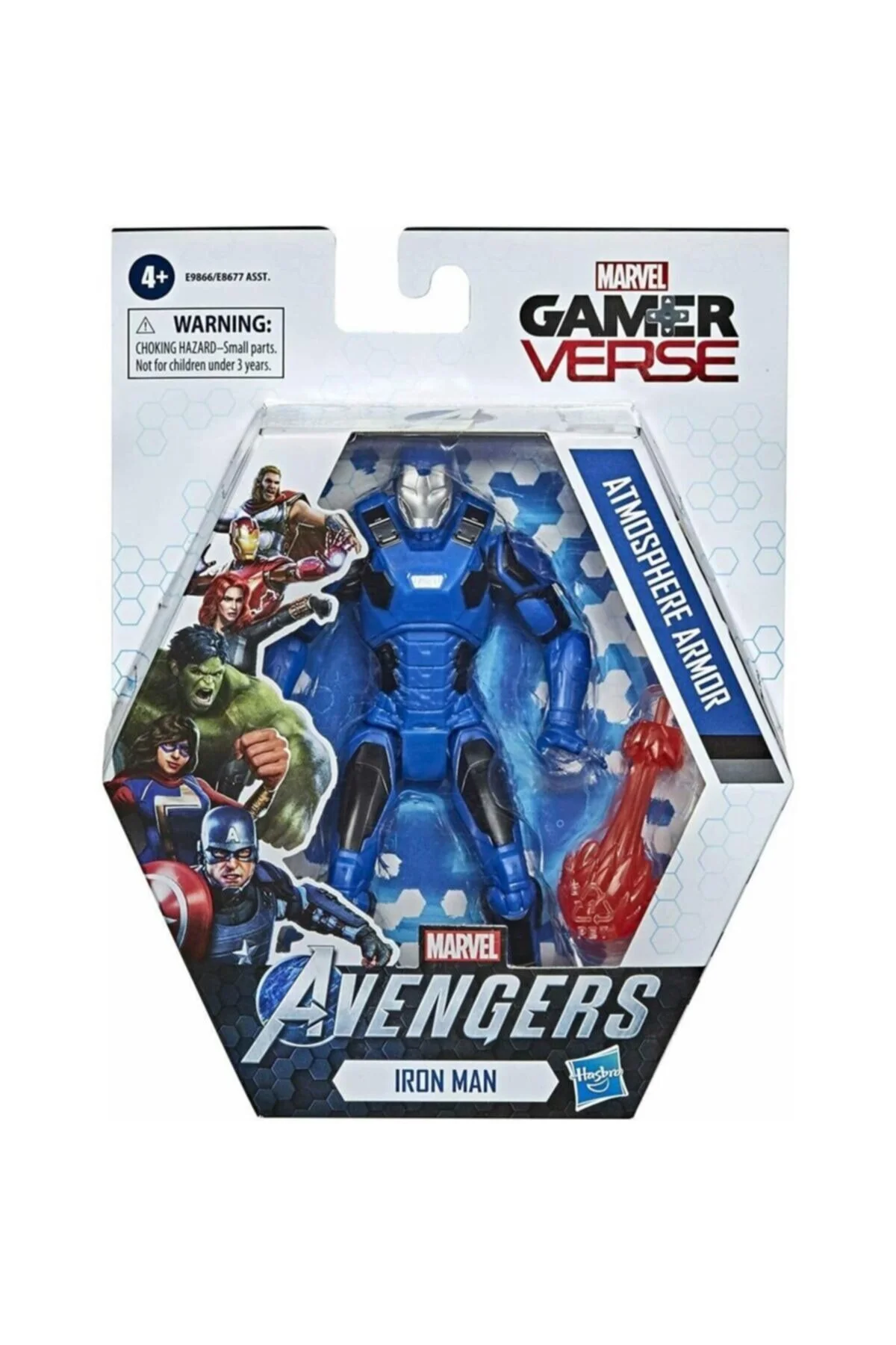 اسباب بازی های فیگور دیگر مردانه و زنانه Marvel Gameseverse Iron Man شکل E9866 E8677 محصول دارای مجوز  Hasbro