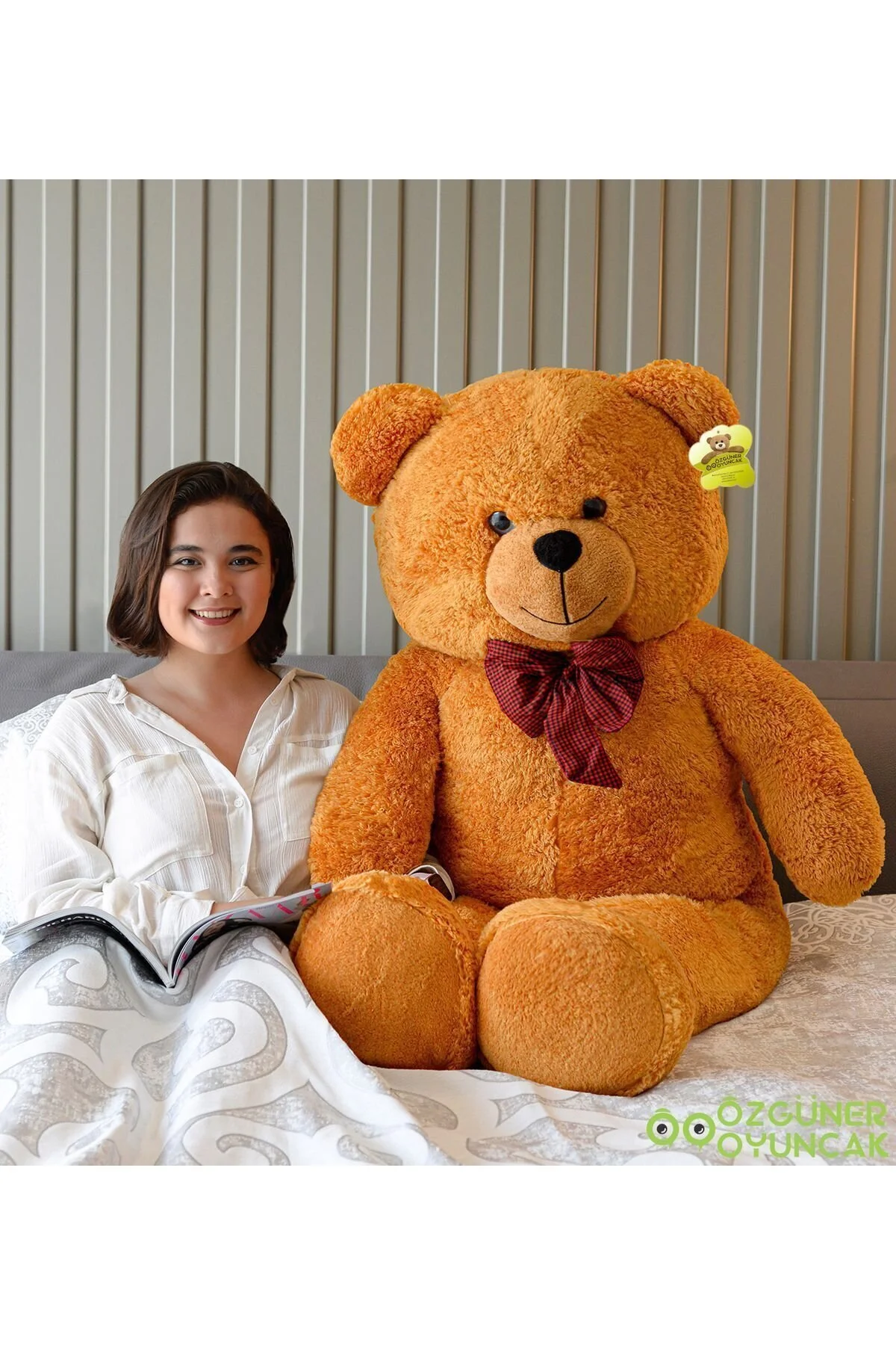 اسباب بازی های پشمی خرس عروسکی مخمل دار بزرگ TOY GIANT 160 Pandamkee