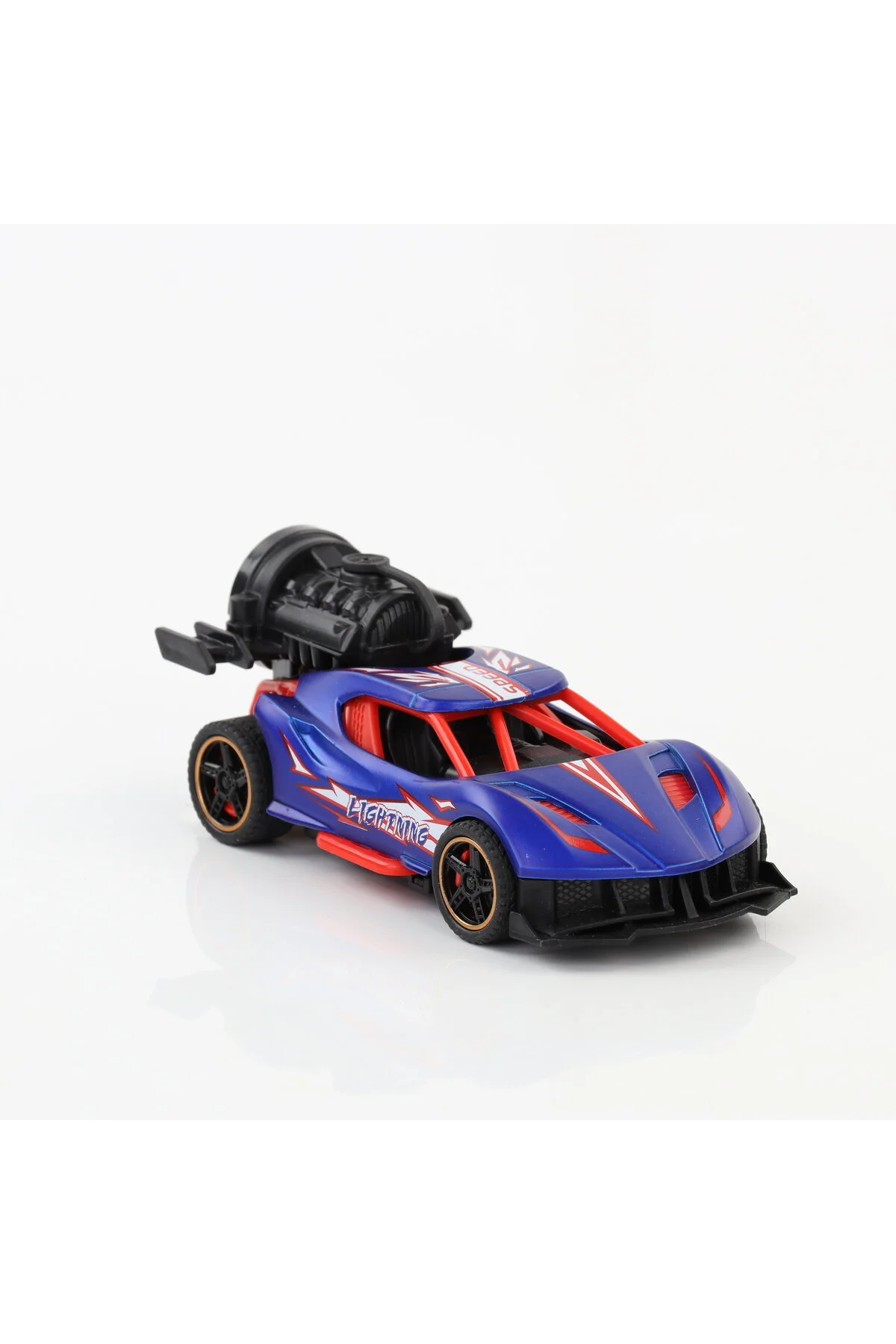 ماشین اسباب بازی دود فلزی ساطع کننده صدا و نور کشش رها کردن BUGGY CAR PURPLE cantoy