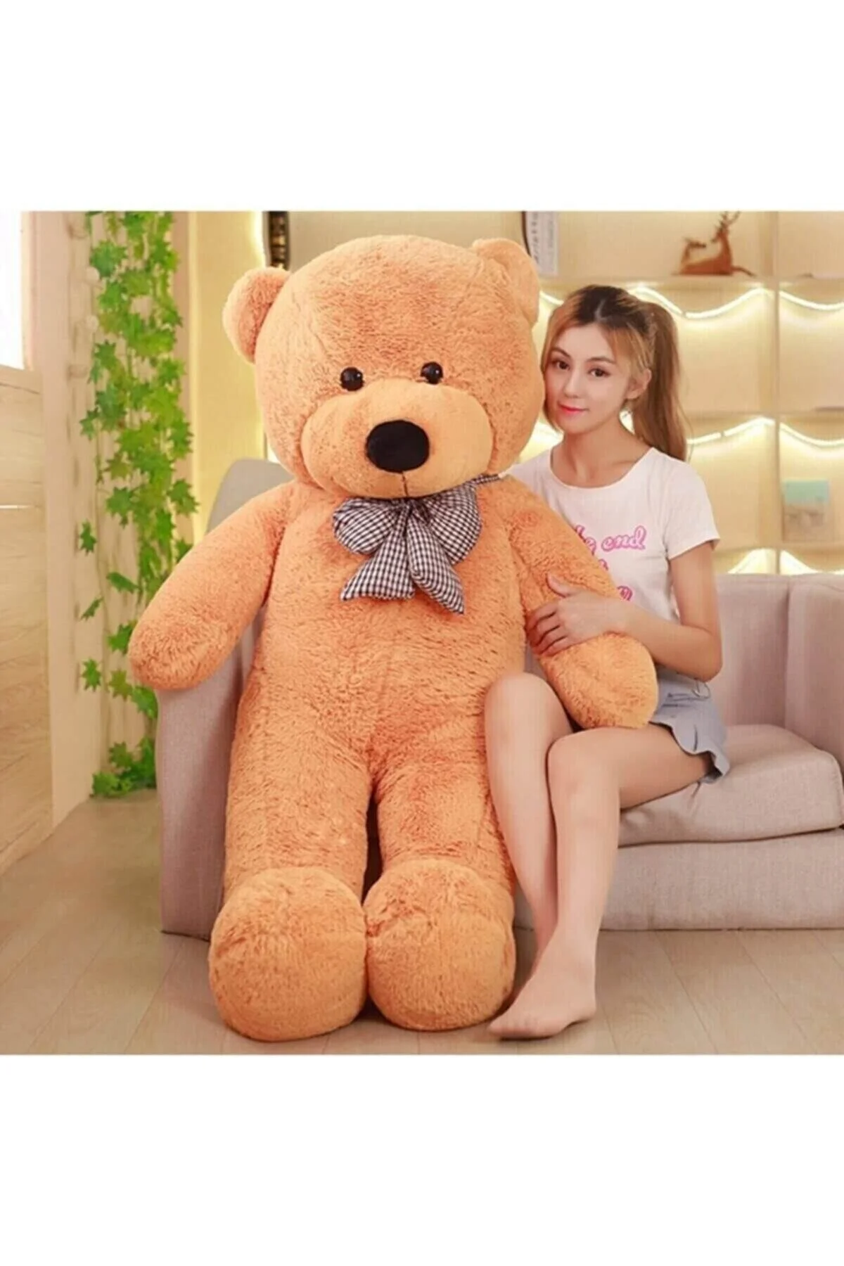 اسباب بازی های پشمی 140 خرس عروسکی مخمل دار بزرگ Legosh