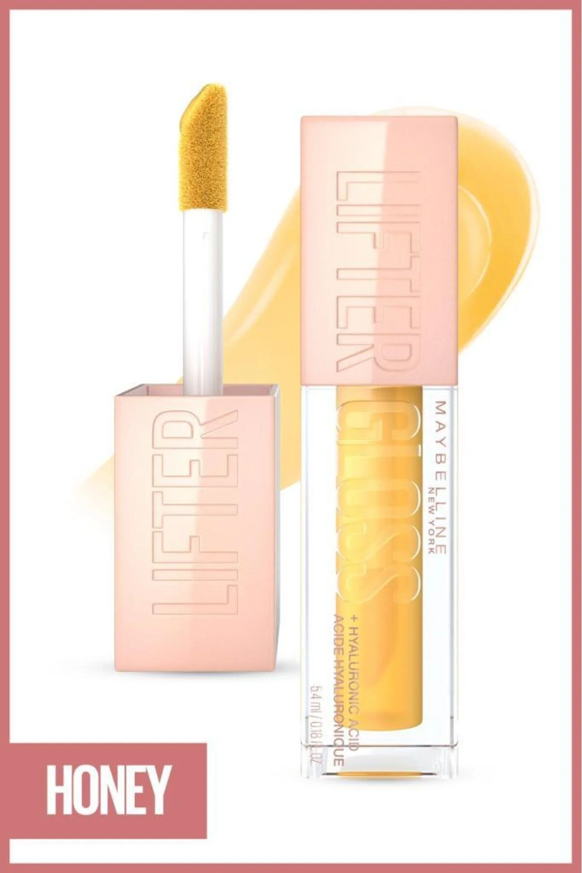 براق کننده لب LIFTER GLOSS HONEY'S MOISTURIZER LIP GROW 26 عسل Maybelline New York