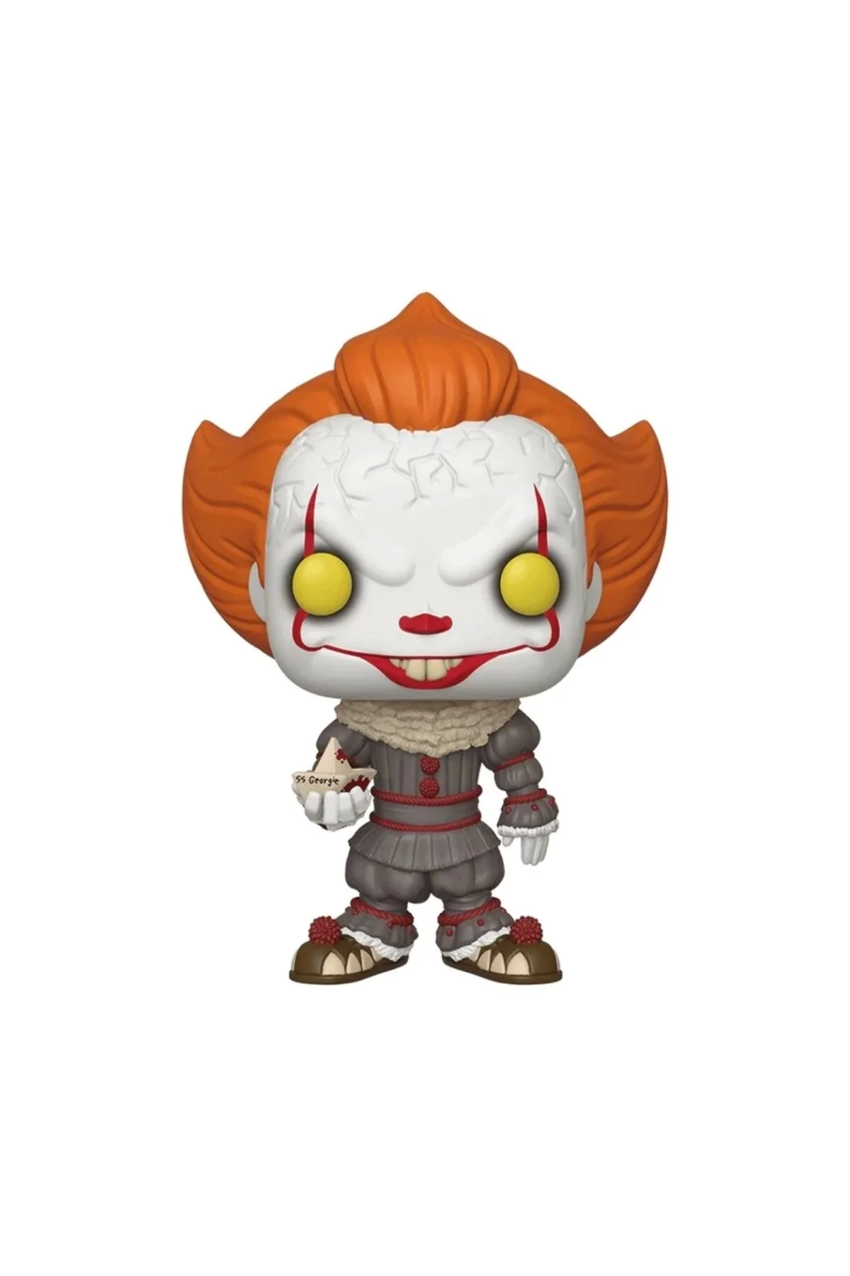 اسباب بازی های فیگور شخصیت POP DELUXE MOVIES IT CHAPTER 1 PENNYWISE W BOAT 10 Funko