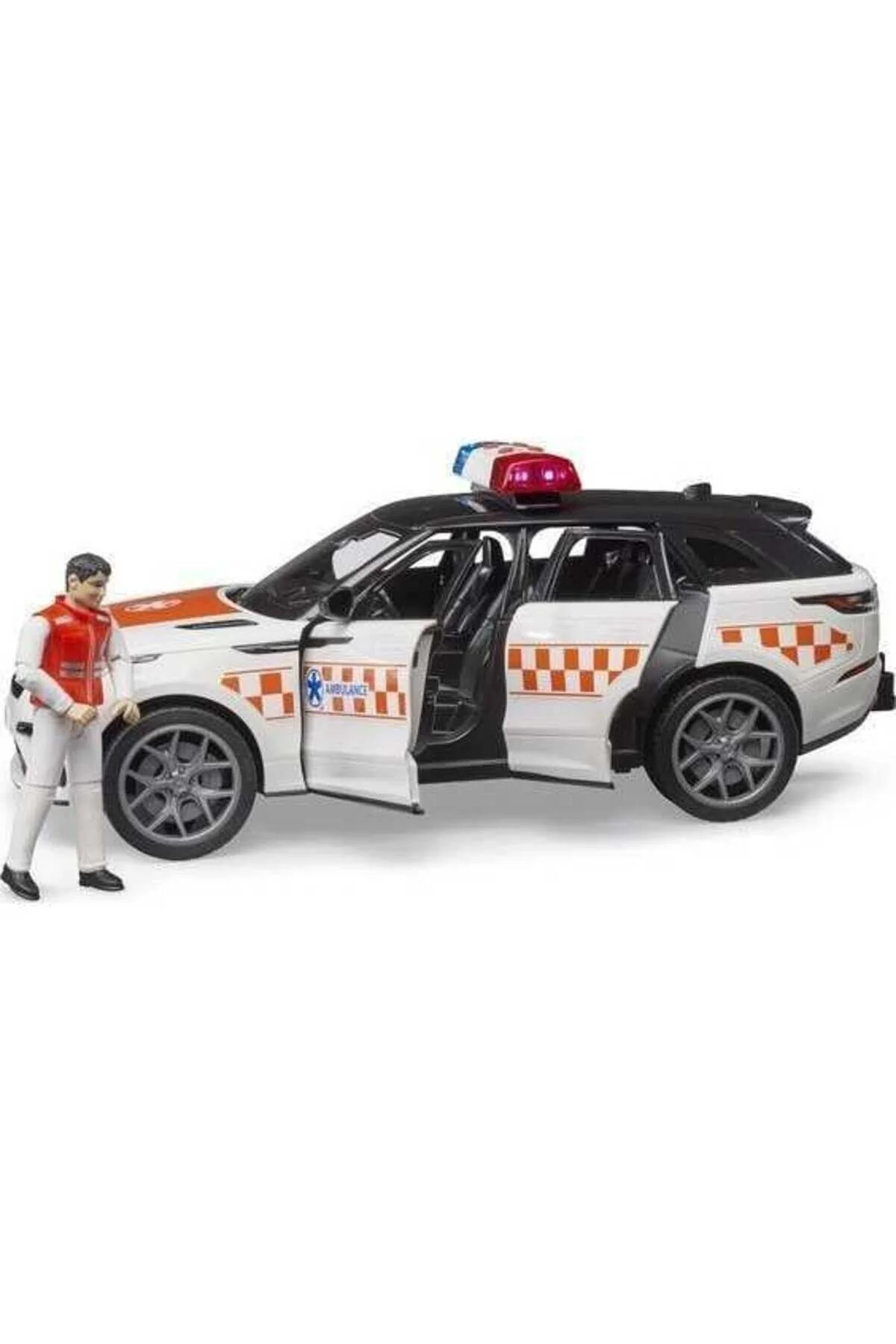 ماشین اسباب بازی وسیله نقلیه اضطراری RANGE ROVER VELER 02885 Bruder