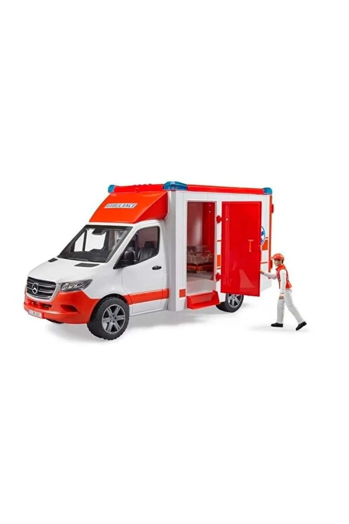 ماشین اسباب بازی AMBULANTA BUDER مرسدس بنز اورجینال Bruder