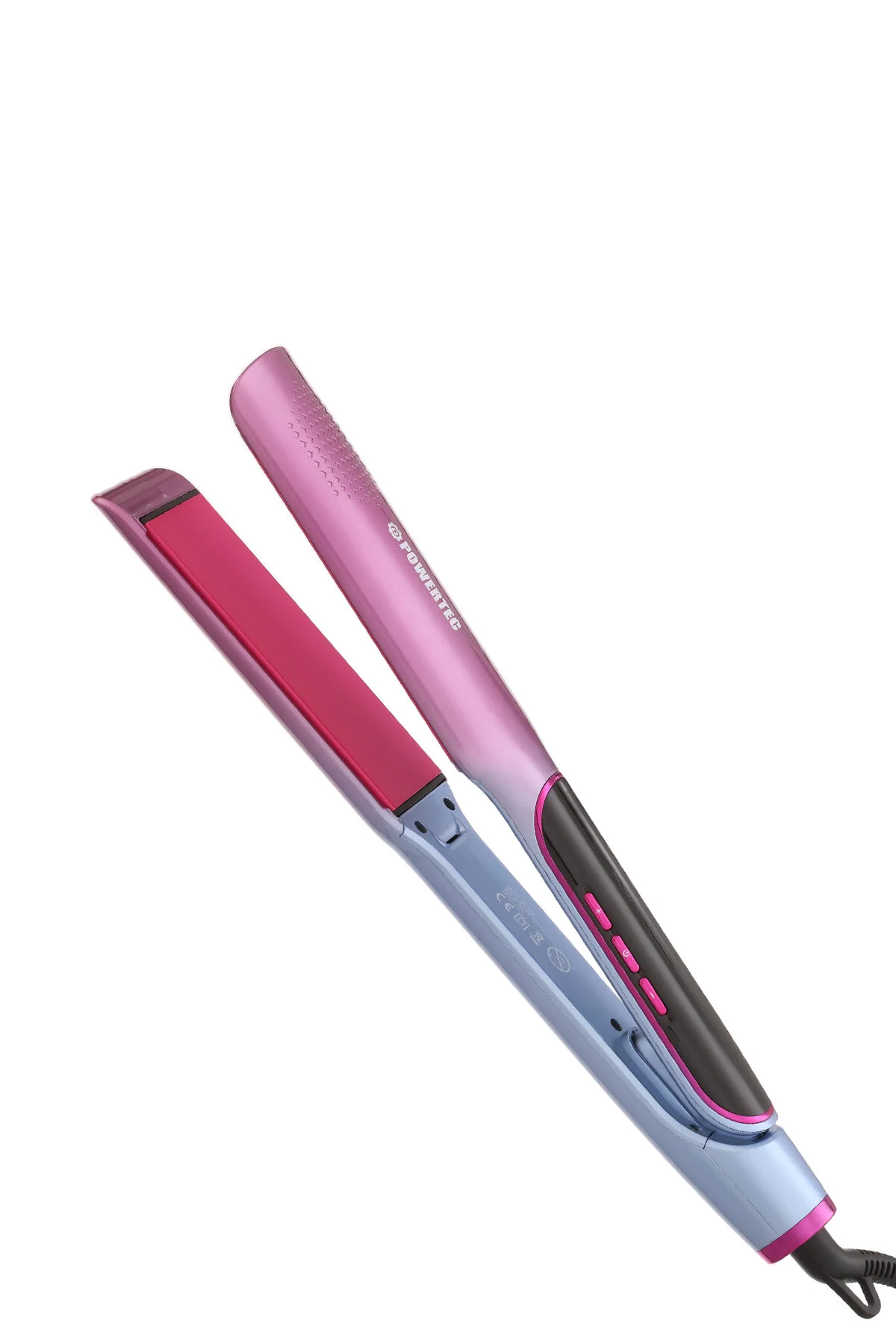 اتو مو بنفش برقی Tr 2830 روکش سرامیکی عملکرد یونی استایل یک ظاهر طراحی شده پاورتچ  Powertec