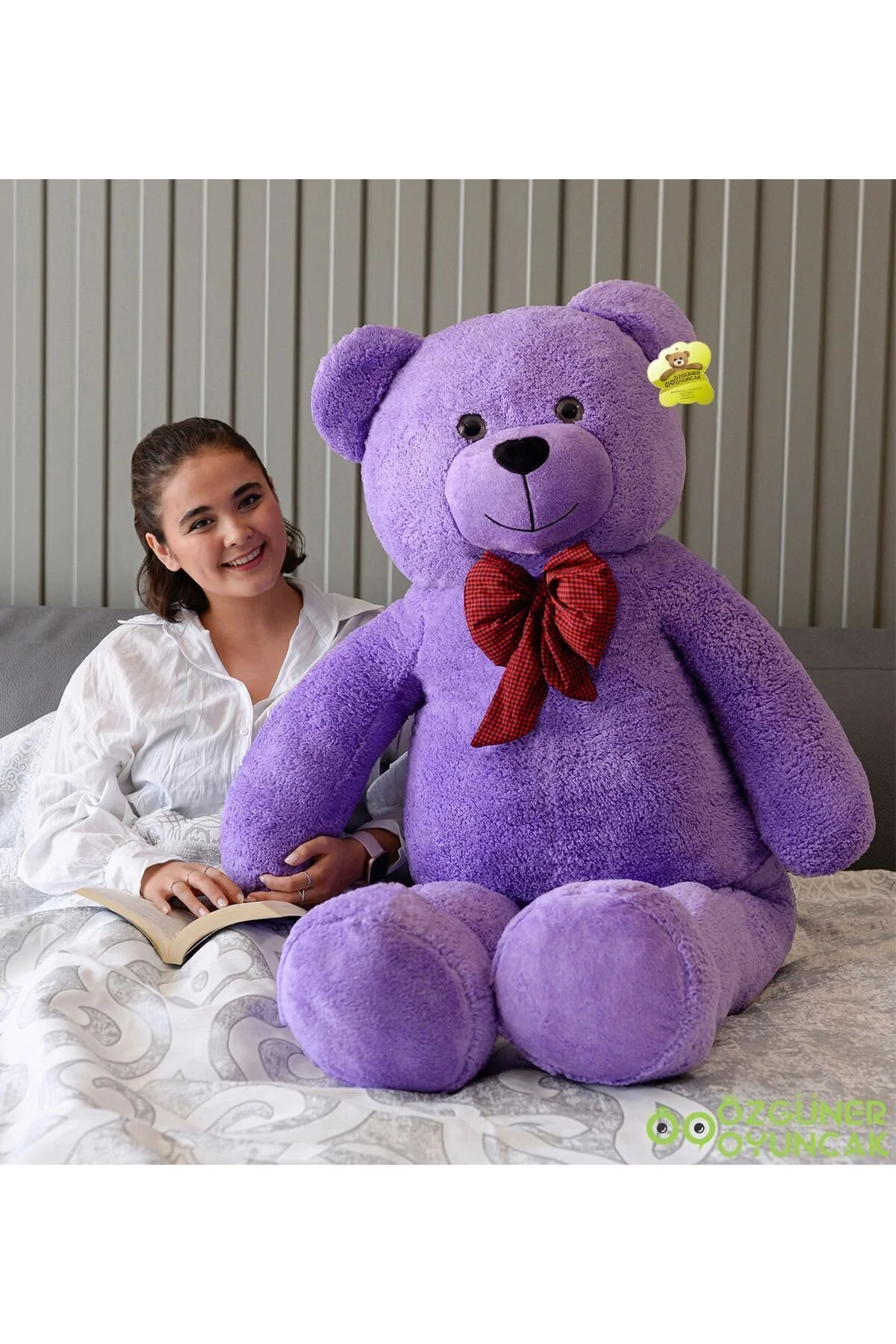 اسباب بازی های پشمی خرس عروسکی مخمل دار بزرگ TOY GIANT 160 Pandamkee