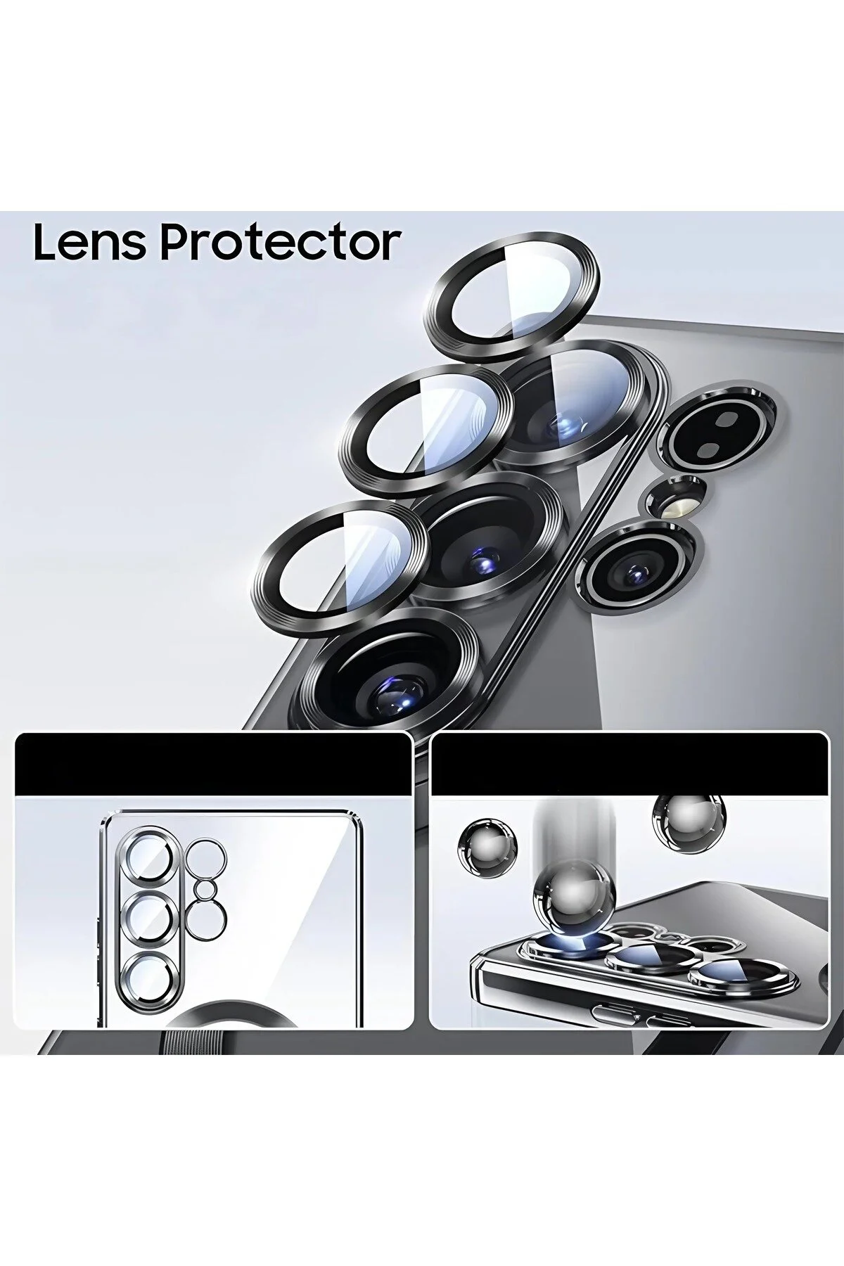 کاور و قاب محافظ GALAXY S23 ULTRA CASE MAGSAFE دارای ویژگی شارژ دوربین لنز سیلیکونی DEMPRE قابل انعطاف Dexmon