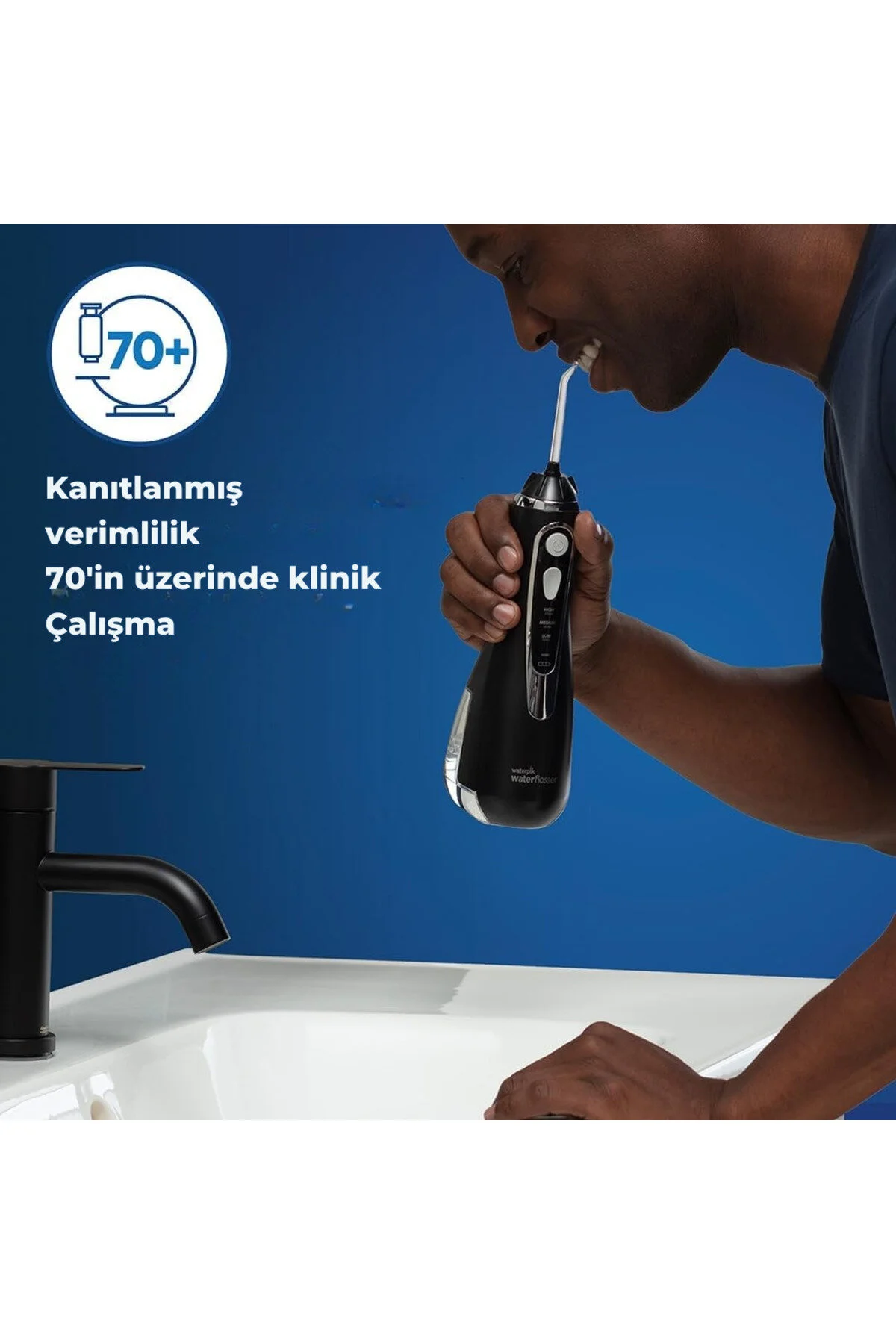 مسواک شارژی دوش دهان بی سیم برنده تست 2024 فناوری پالس دقیق Waterpik