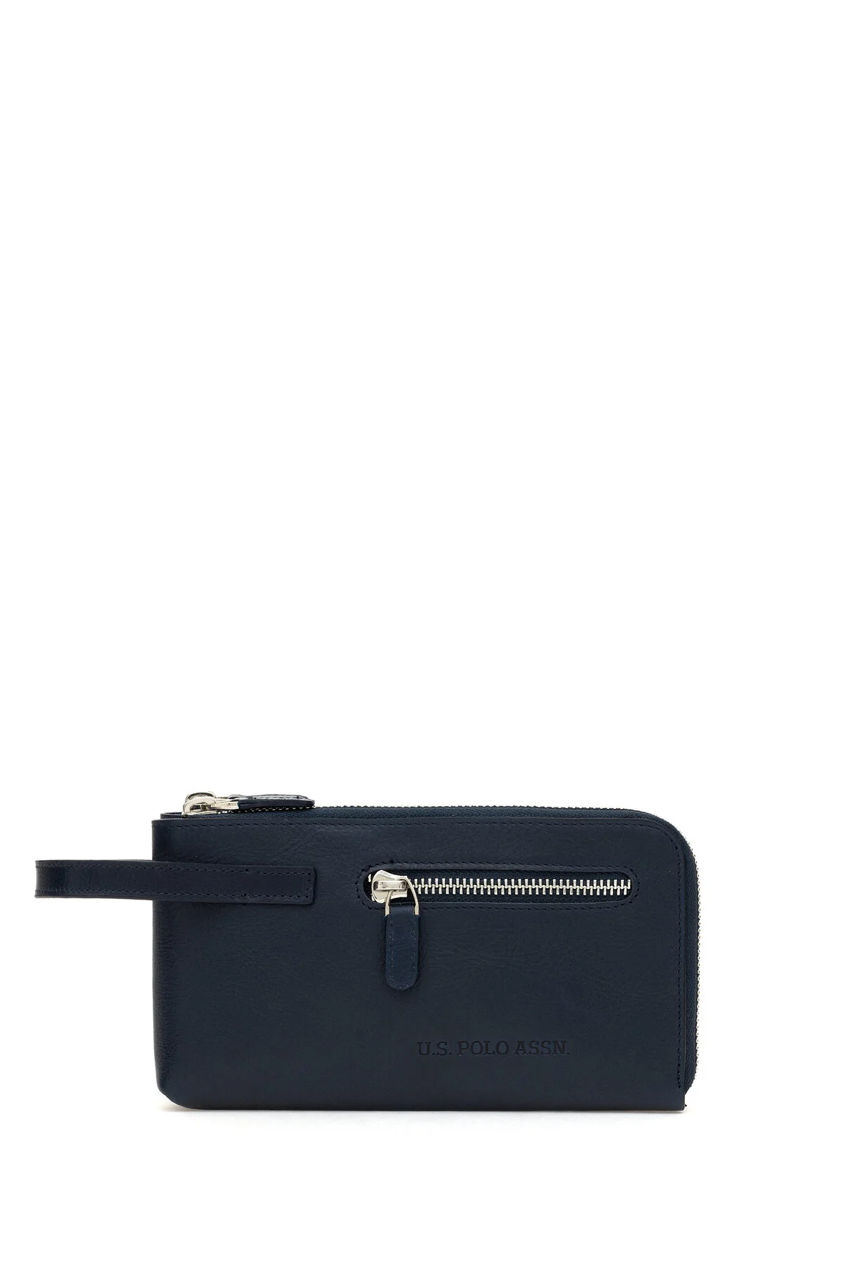 کیف پول مردانه چرمی لاجوردی U.S. Polo Assn.