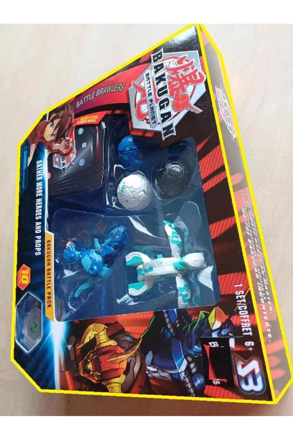 اسباب بازی های فیگور دیگر کارت BAKUGAN 26 PIECES MONEY DRAGON DRAGONOID TOY PYRUS VENTUS AQUOS DARKUS MuditaToys