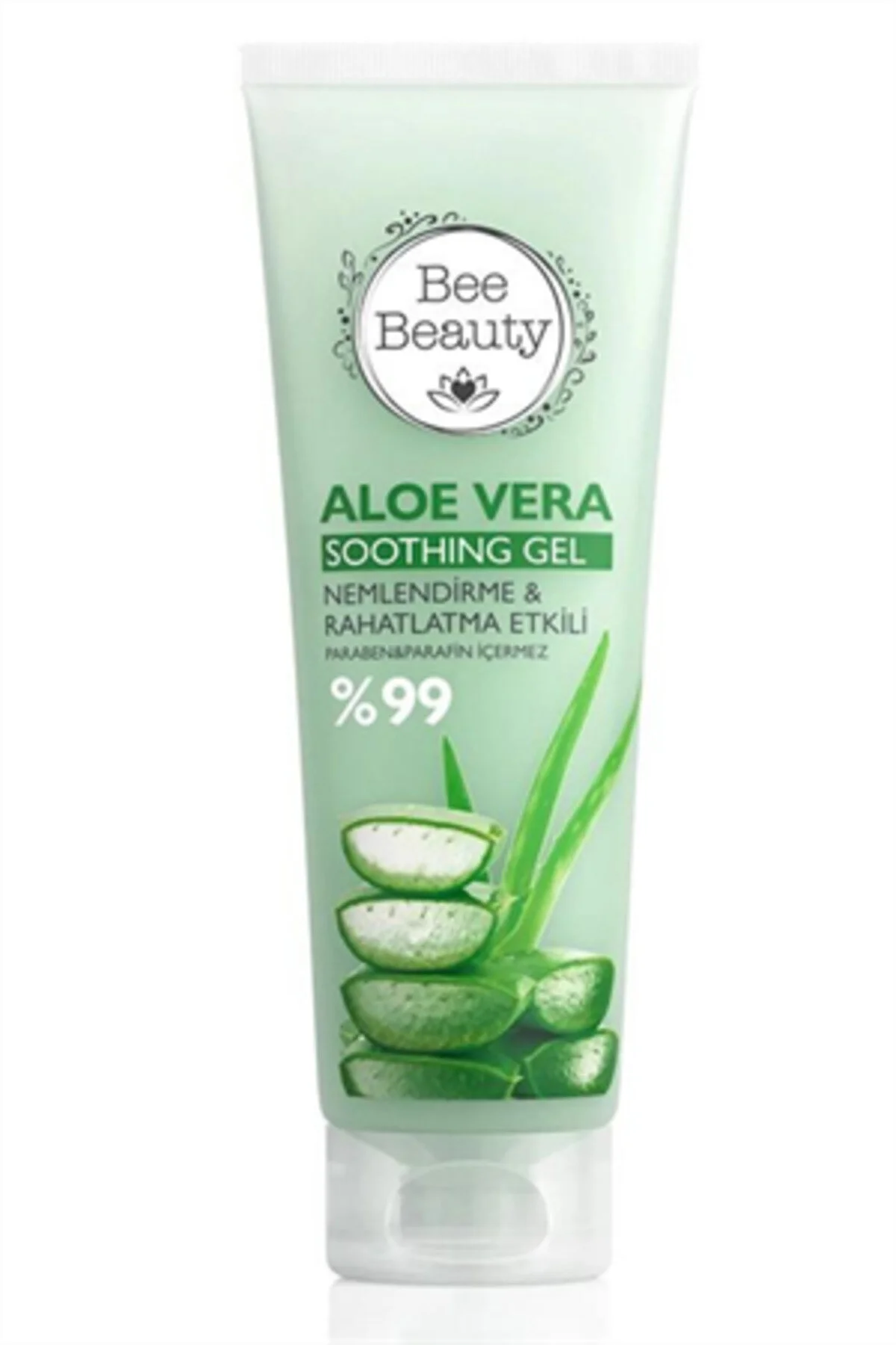 کرم صورت ژل مرطوب کننده آلوئه ورا 200 میل Bee Beauty