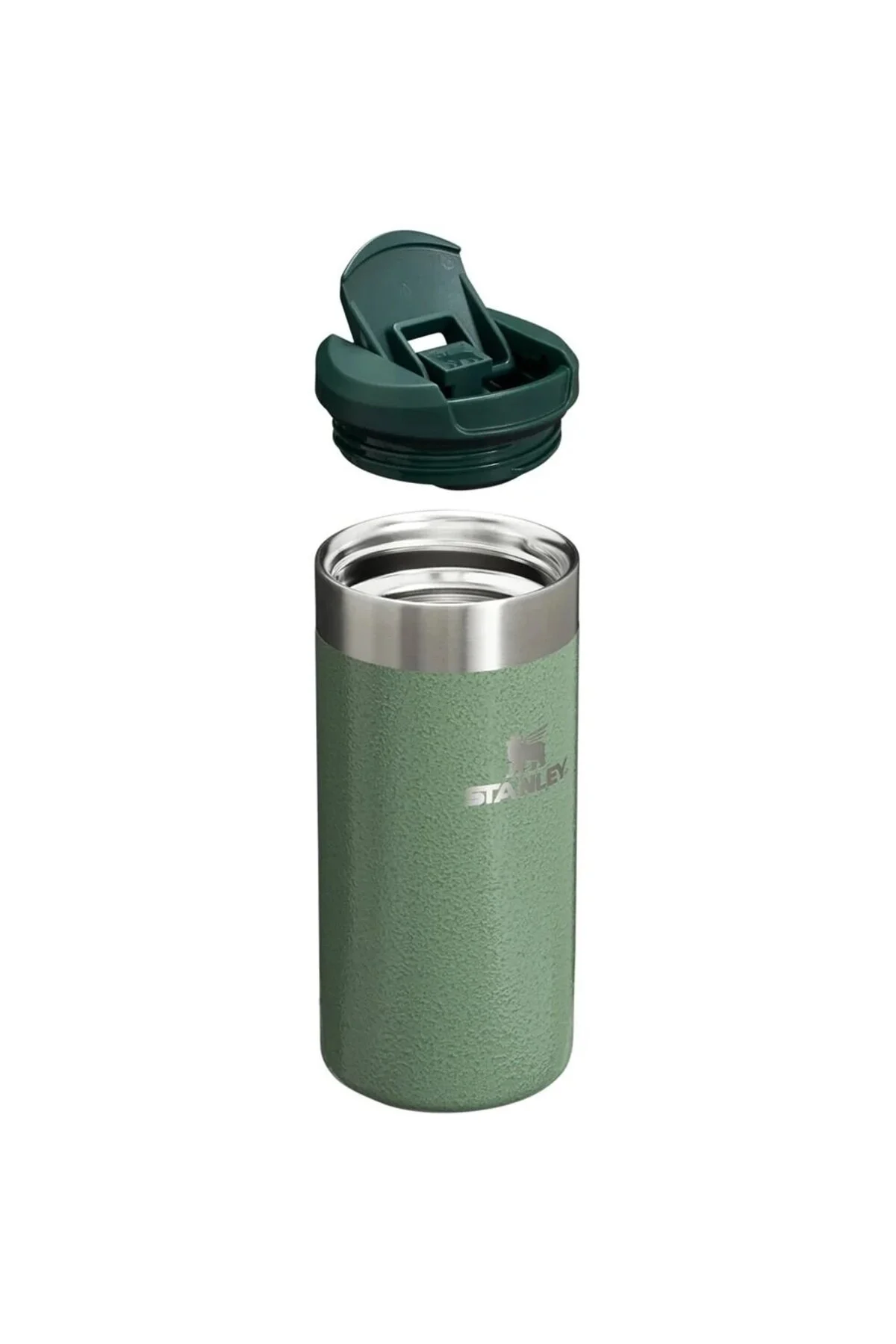 قمقمه AEROLIGHT TRANSIT THERMOS CUP 0.35 LT HAMMERTONE GREEN Stanley