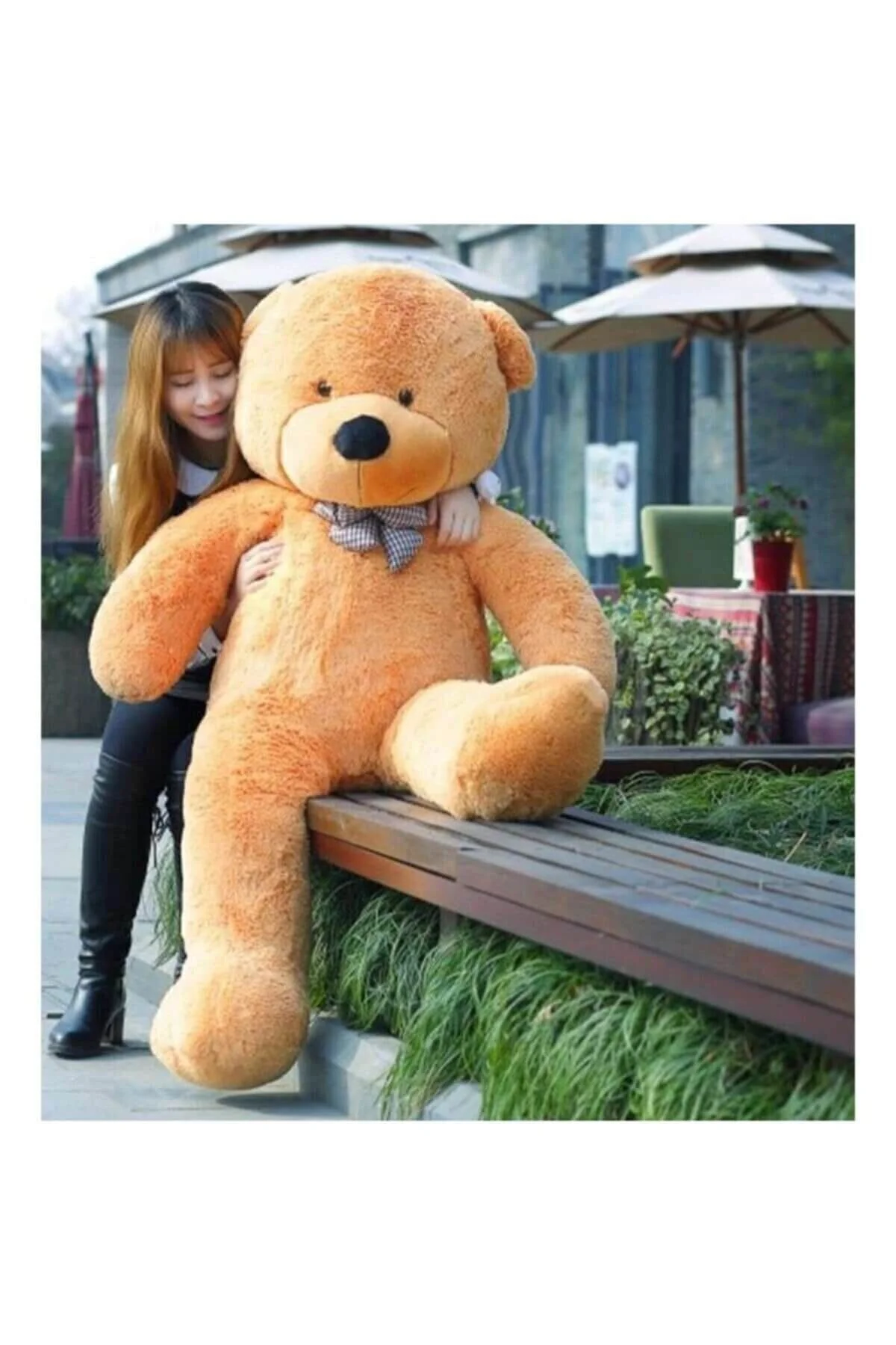 اسباب بازی های پشمی خرس عروسکی مخمل دار بزرگ 160 غول پیکر Legosh