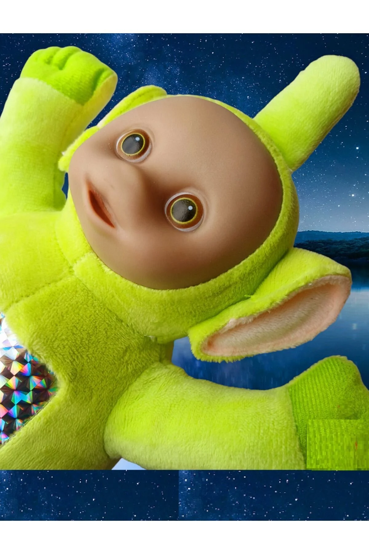 اسباب بازی های پشمی DIPSY TELETUBBIE PLASH TOY TELETUBBIES PRODUCT SPECIAL 26CM GREEN DIPSI OYUNCAKSAHİLİ
