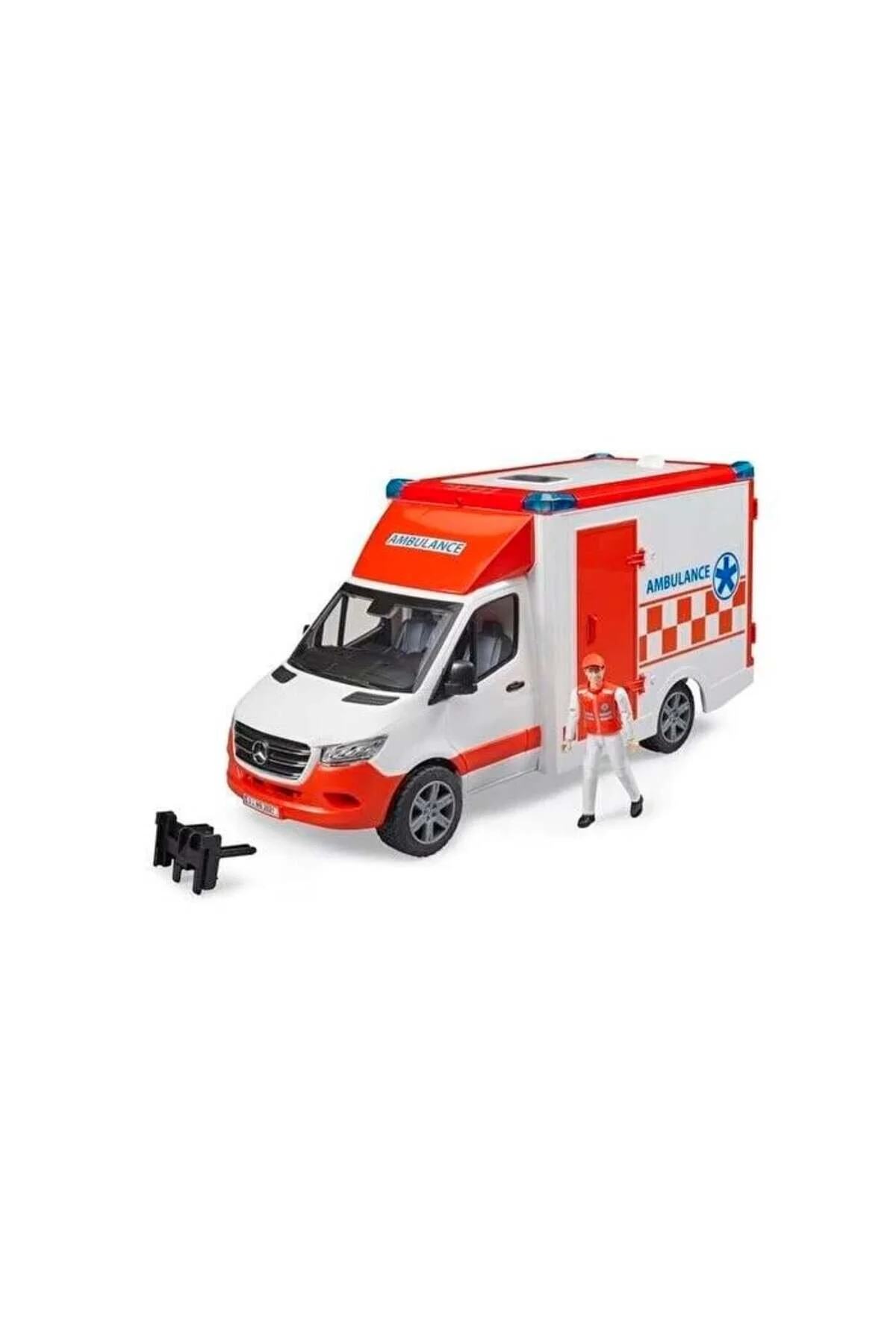 ماشین اسباب بازی AMBULANTA BUDER مرسدس بنز اورجینال Bruder