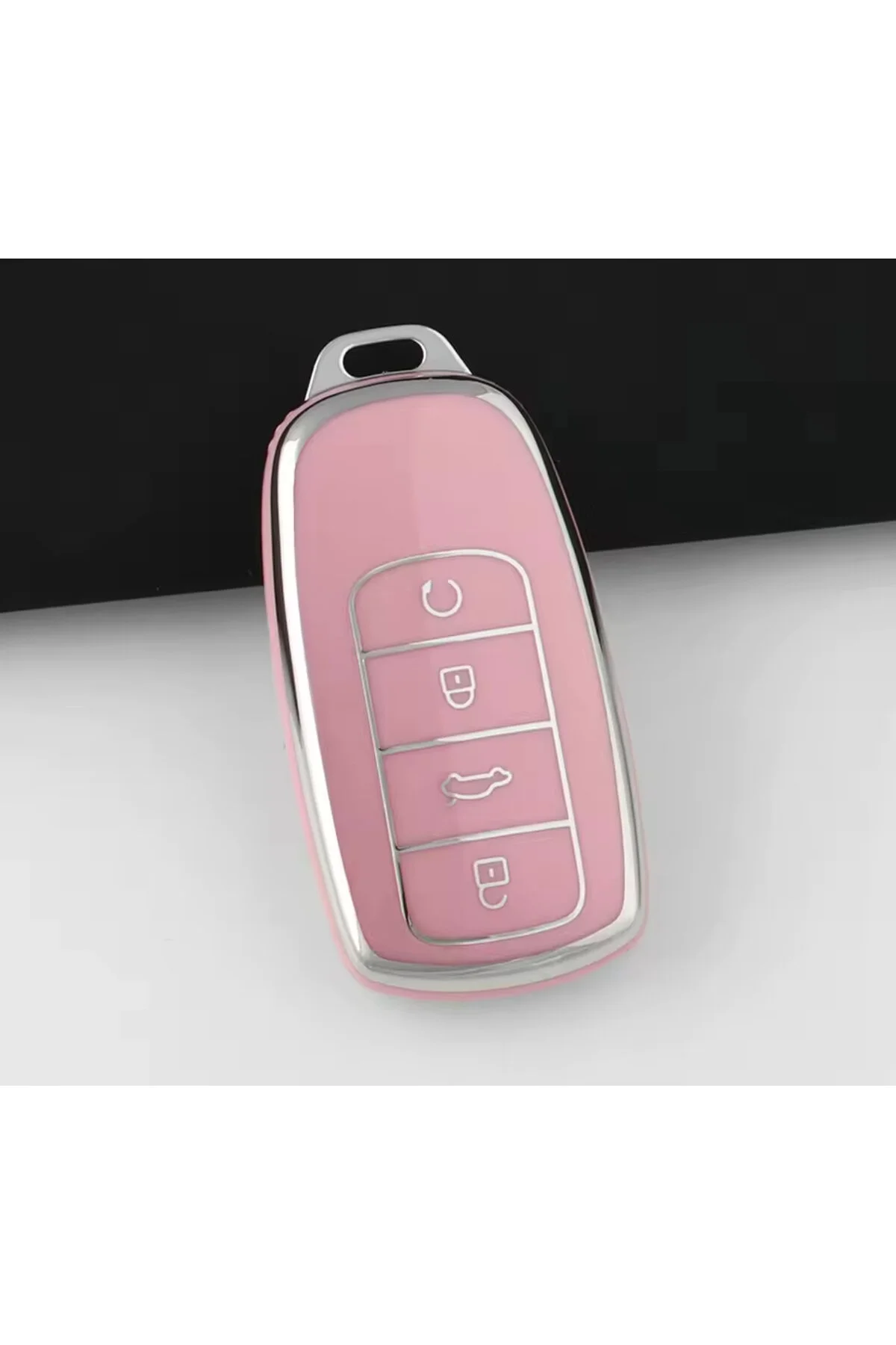 جاسوئیچی خودرو CHERY TIGGO 8 PRO MAX 7 OMODA 5 JAECOO KEY CASE صورتی خاکستری emii auto spare parts