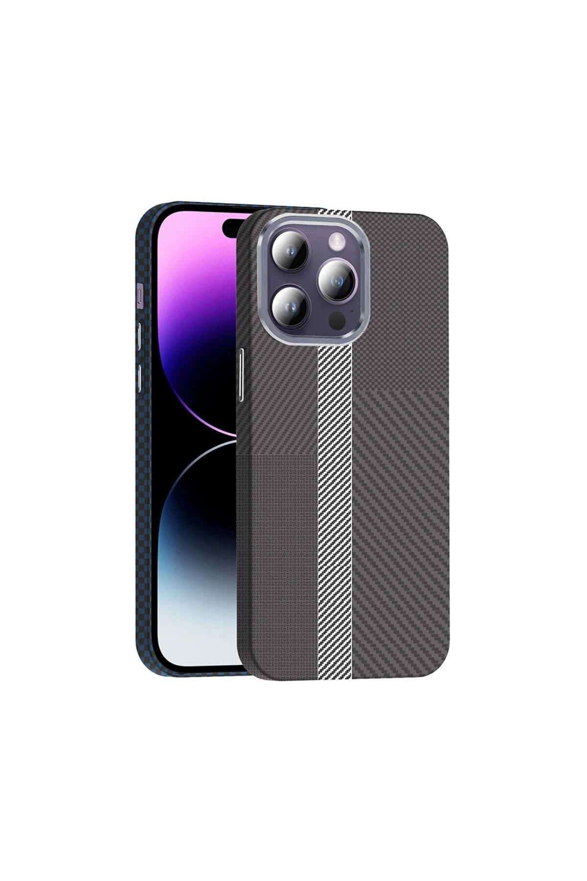 کاور و قاب ظاهری فیبر کربنی APPLE IPHONE 14 PRO MAX CASE با برآمدگی دوربین ویژگی شارژ MAGSAFE Rivor