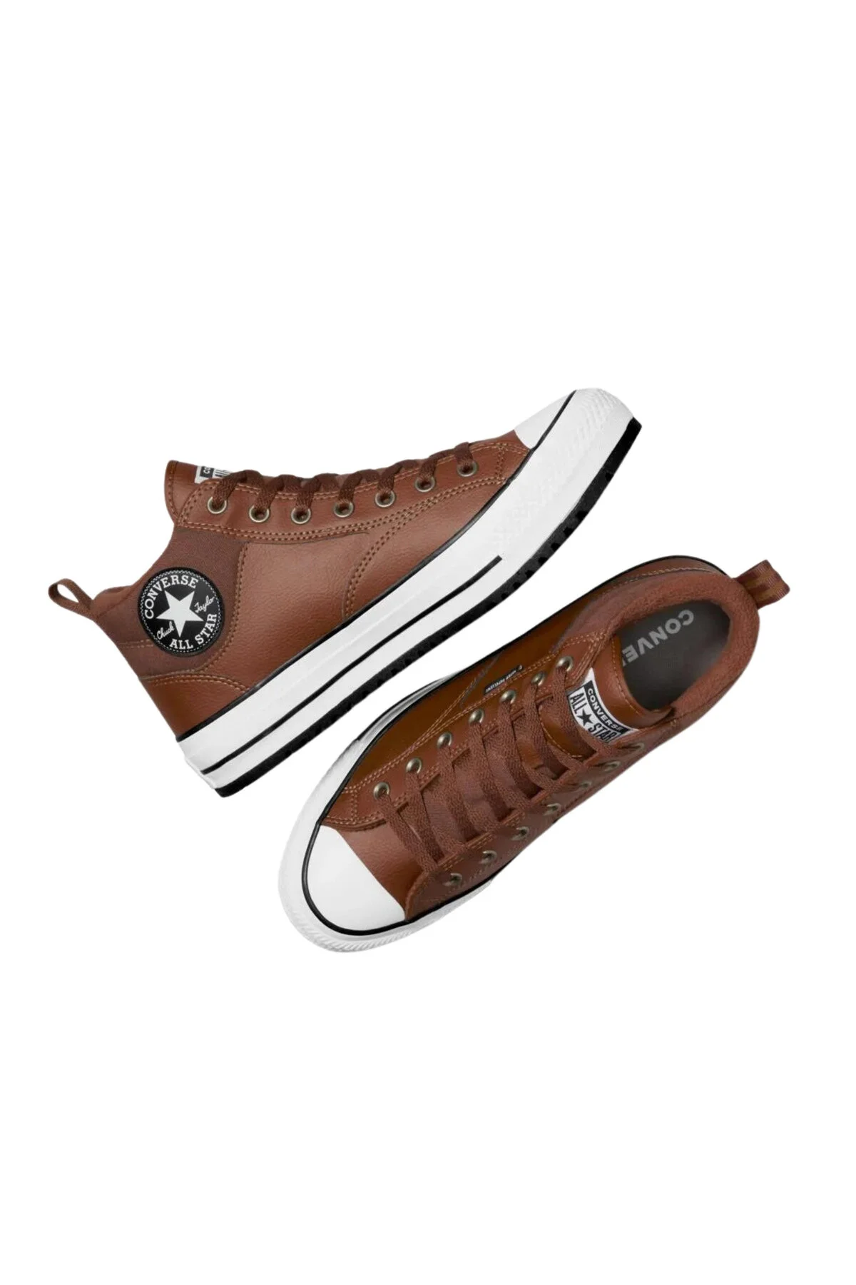کفش مردانه چاک تیلور همه قهوه ای خیابان مالدن کانورس Converse