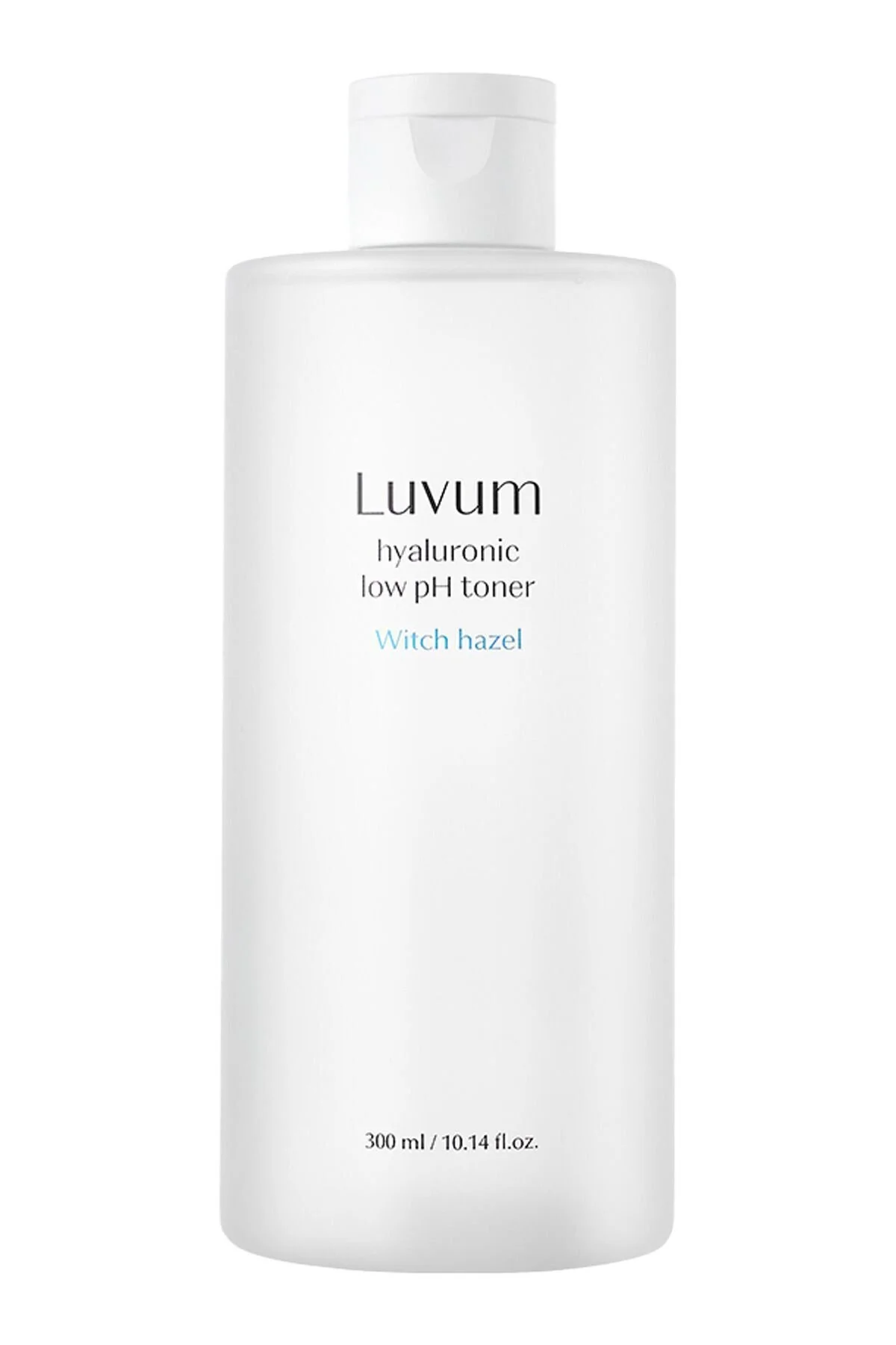تونر مرطوب کننده کاهش منافذ پوست PH 5.5 تونیک ویچ هازل هیالورونیک TONER 300ML LUVUM