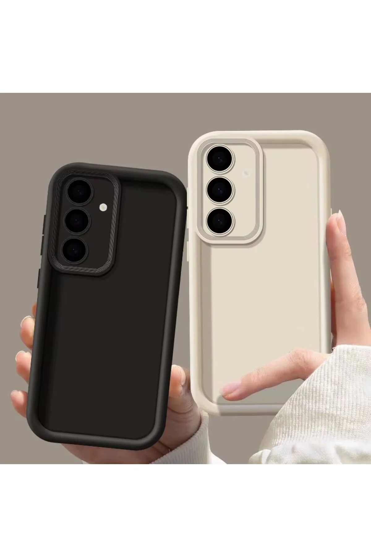 کاور و قاب SAMSUNG GALAXY S24 FE CASE SOFT COLORFUL LAUNCH دوربین سیلیکونی محافظ لبه های ضخیم بیرون زده m.tk moveteck