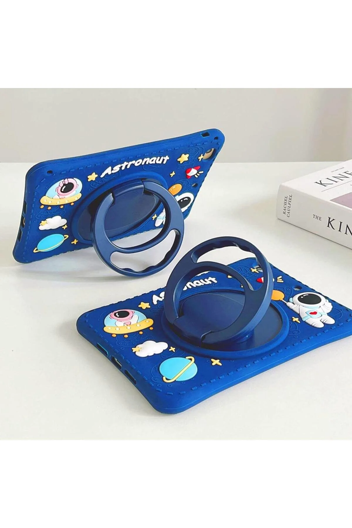کاور تبلت قاب کودک HUAWEI MATEPAD SE 11 INCH CUTE DOLLS FUN CHARACTER 3D کیف با پایه UnDePlus