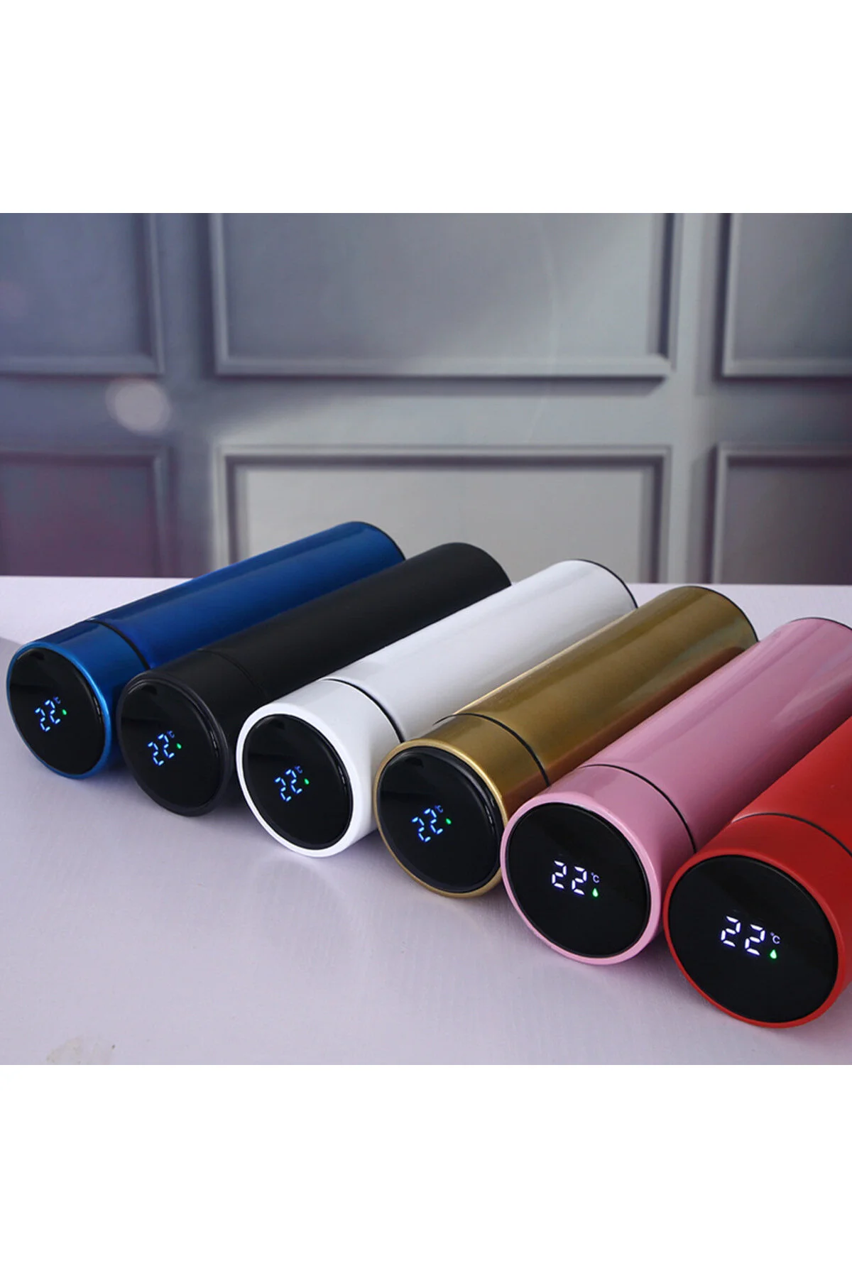 فلاسک قمقمه استیل ضد زنگ با نمایشگر دیجیتال دما 500 میل اورجینال UseMe