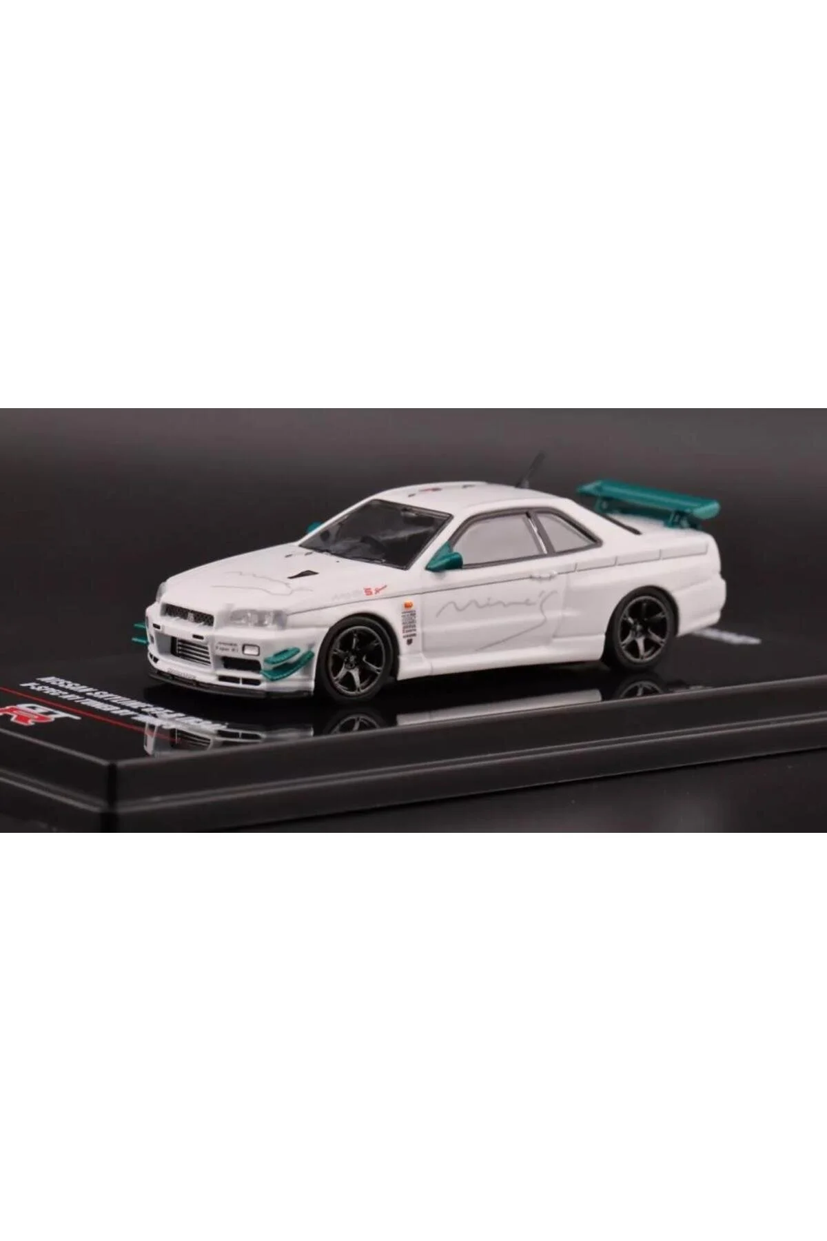 مدل خودرو NISSAN SKYLINE GT R R34 V SPEC N1 TUNED BY MINES MODEL CAR اورجینال Inno